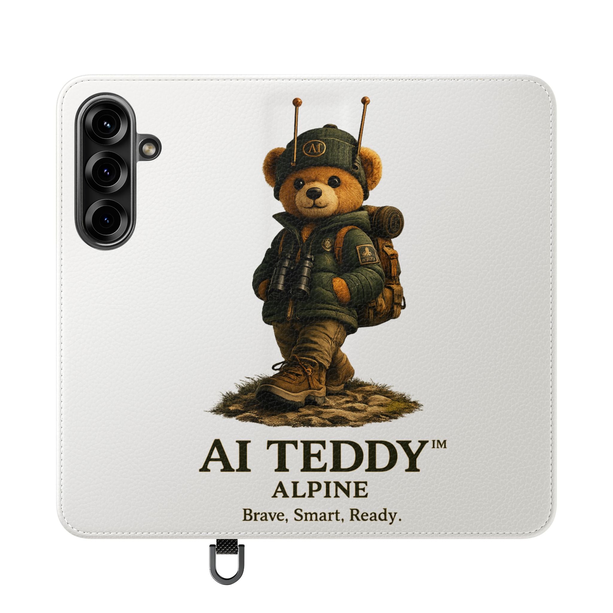 AI Teddy Alpine Wallet Phone Case