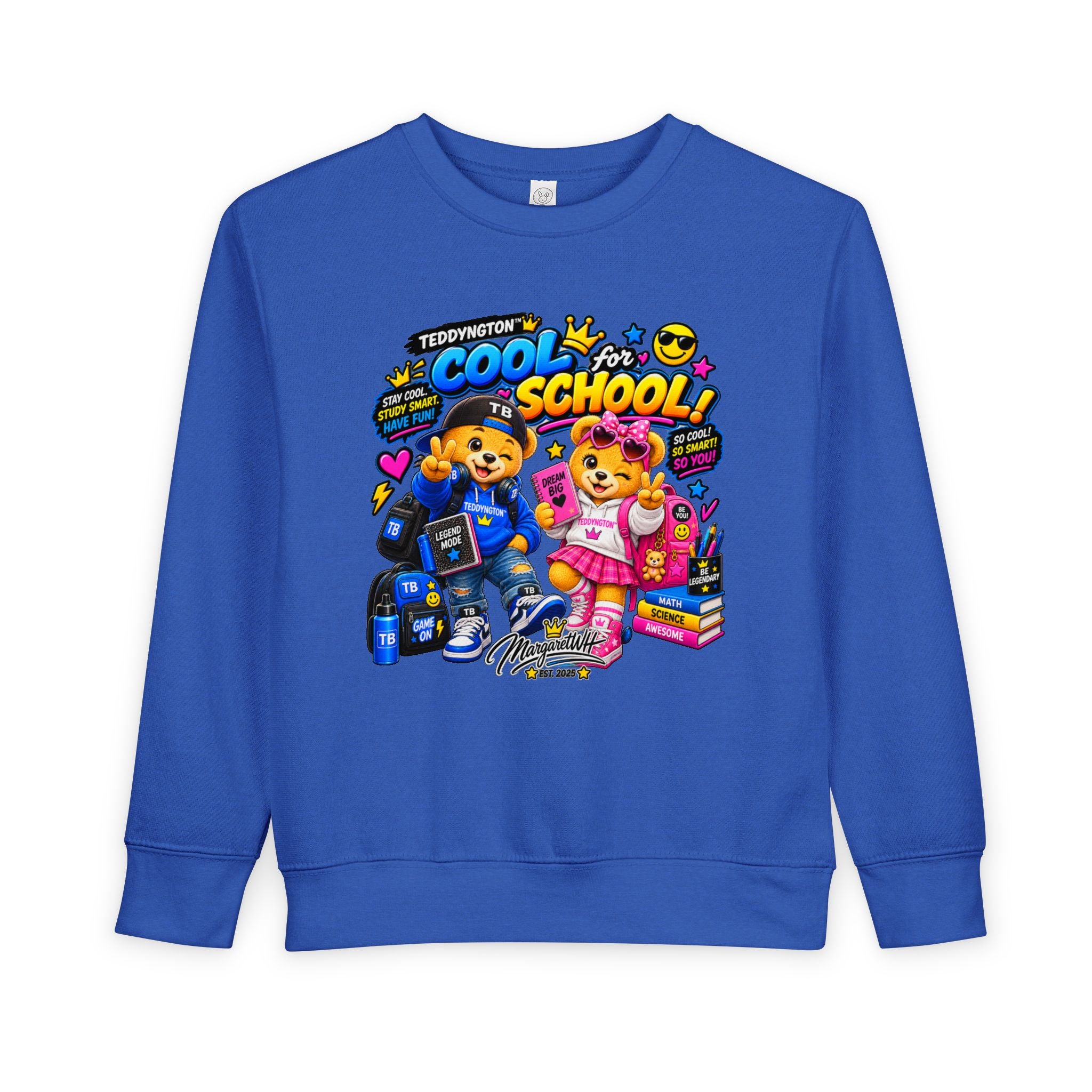 Teddyngton Cool for School Kids Sweatshirt