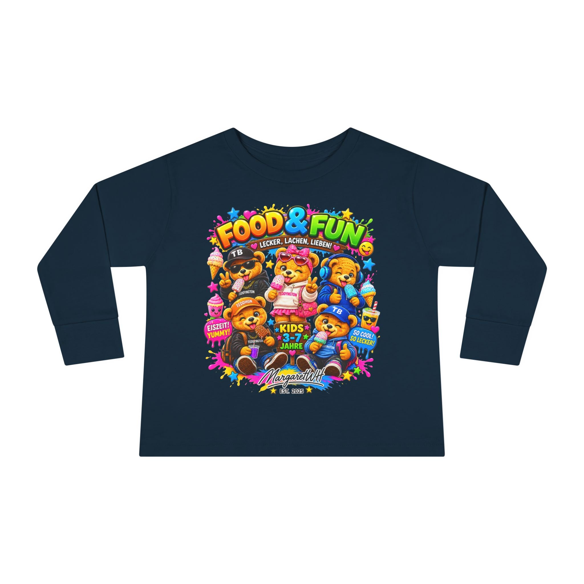 Teddyngton Food & Fun Toddler Shirt