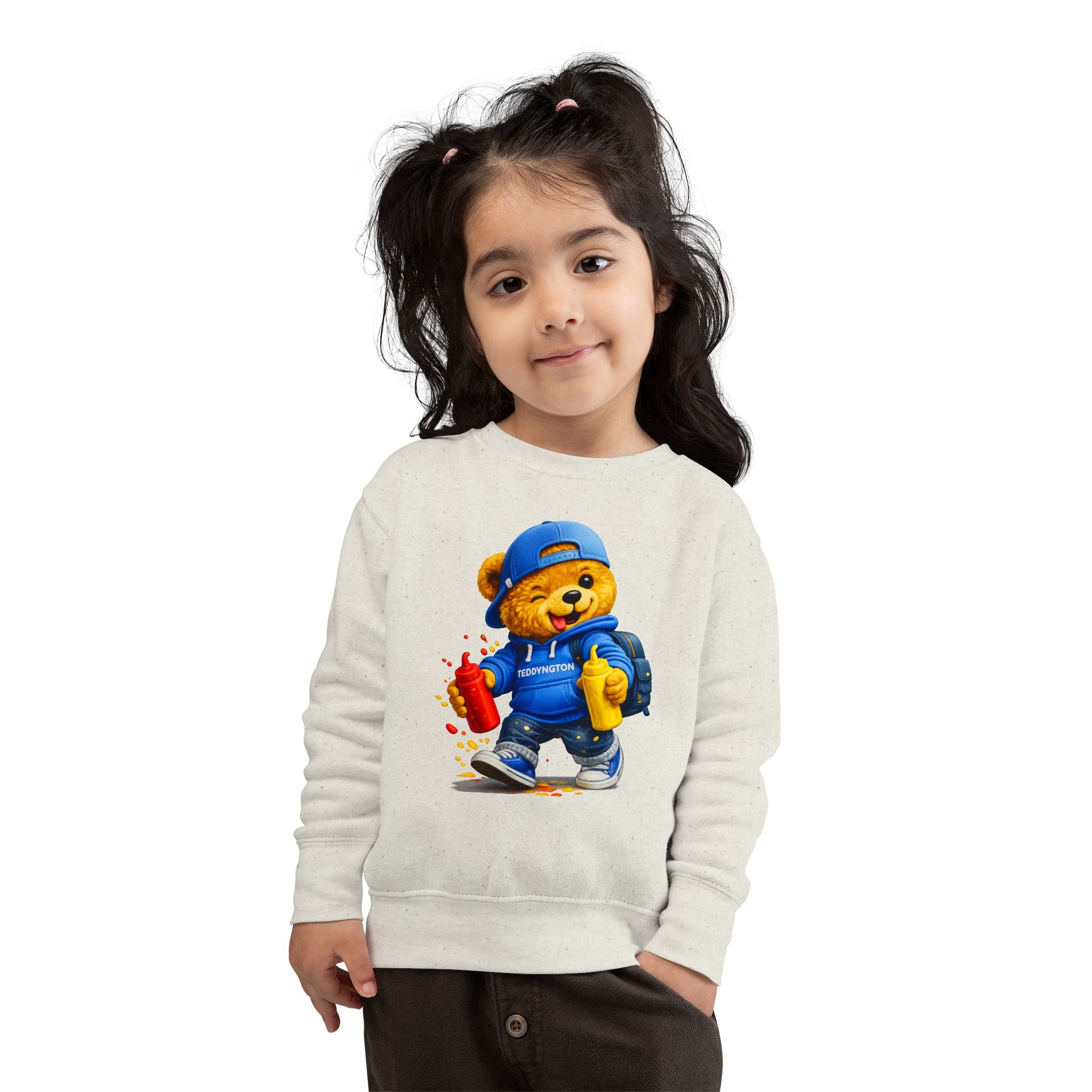 Cute Teddy Bear Toddler Sweatshirt