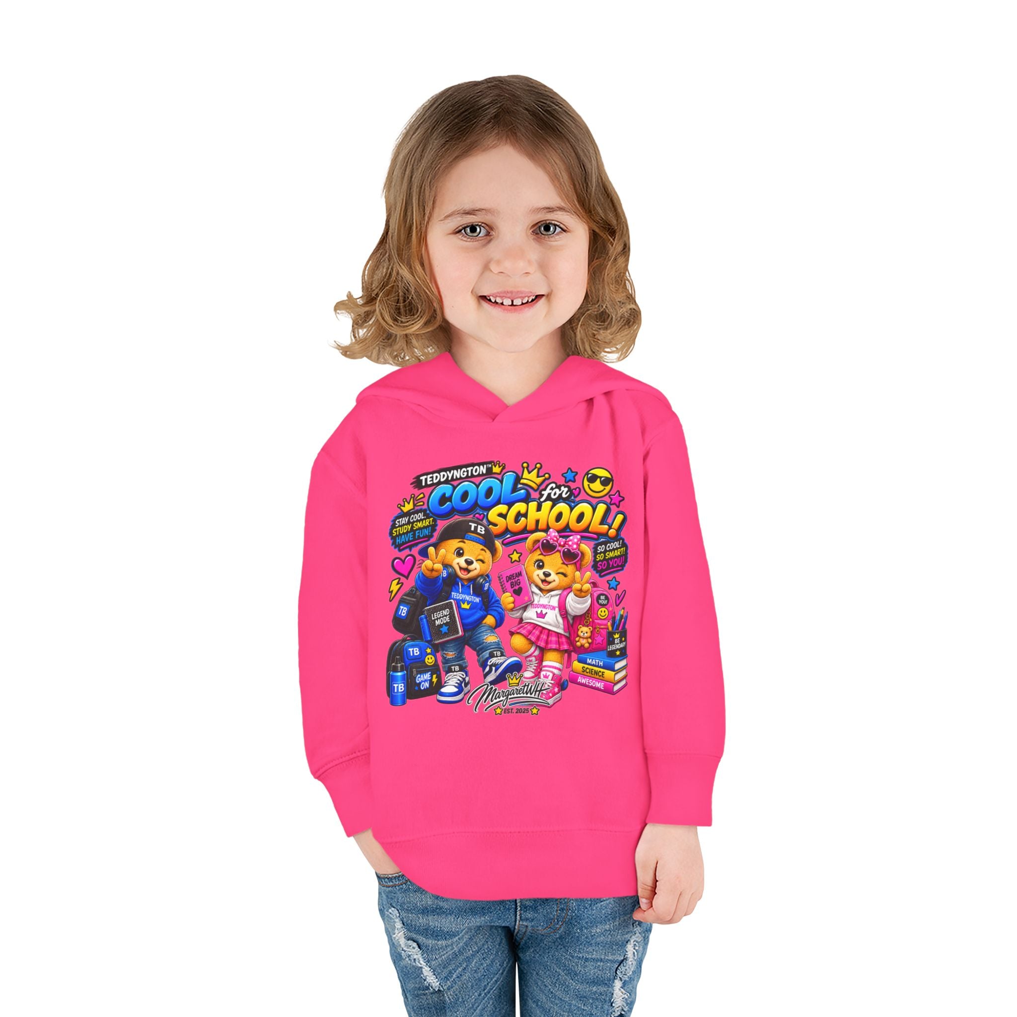 Teddyngton Cool for School Kids Hoodie