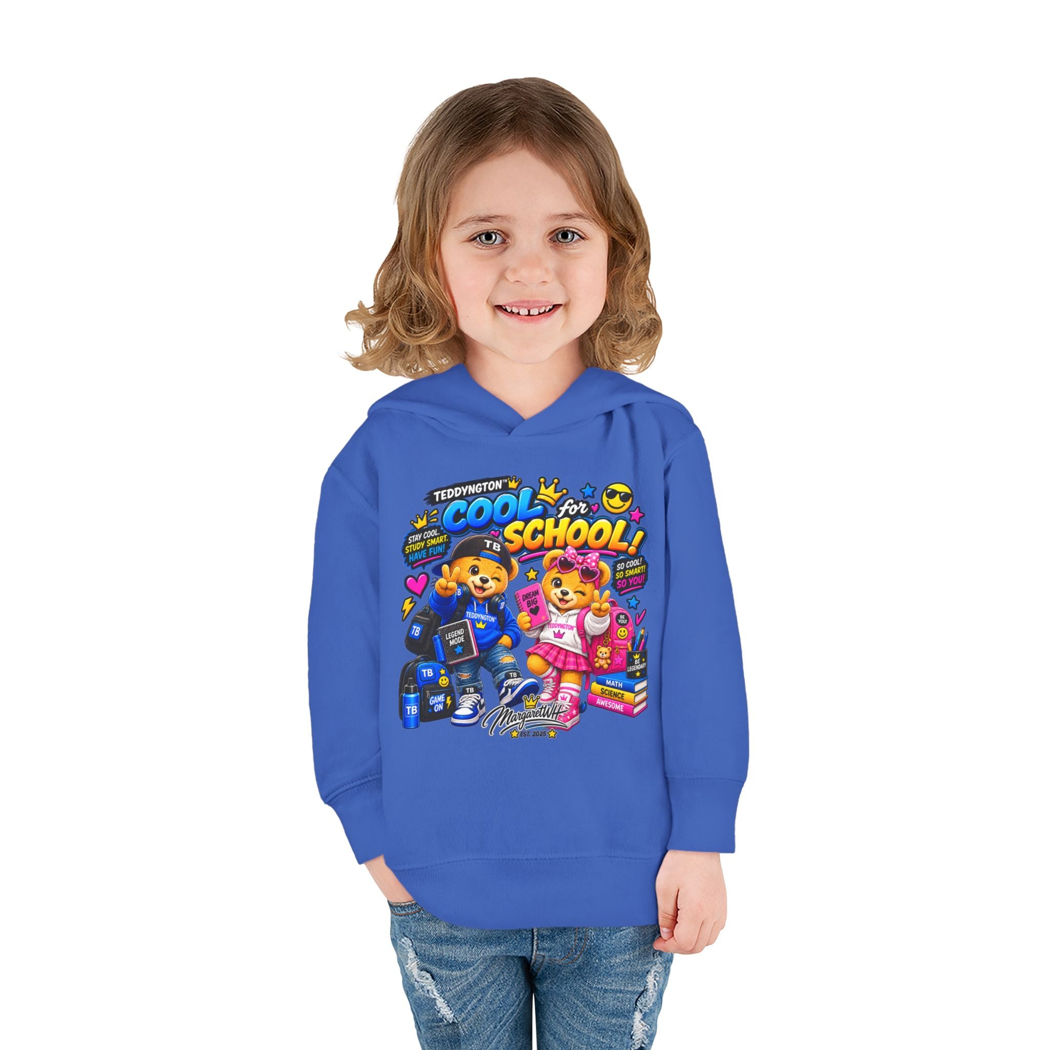 Teddyngton Cool for School Kids Hoodie
