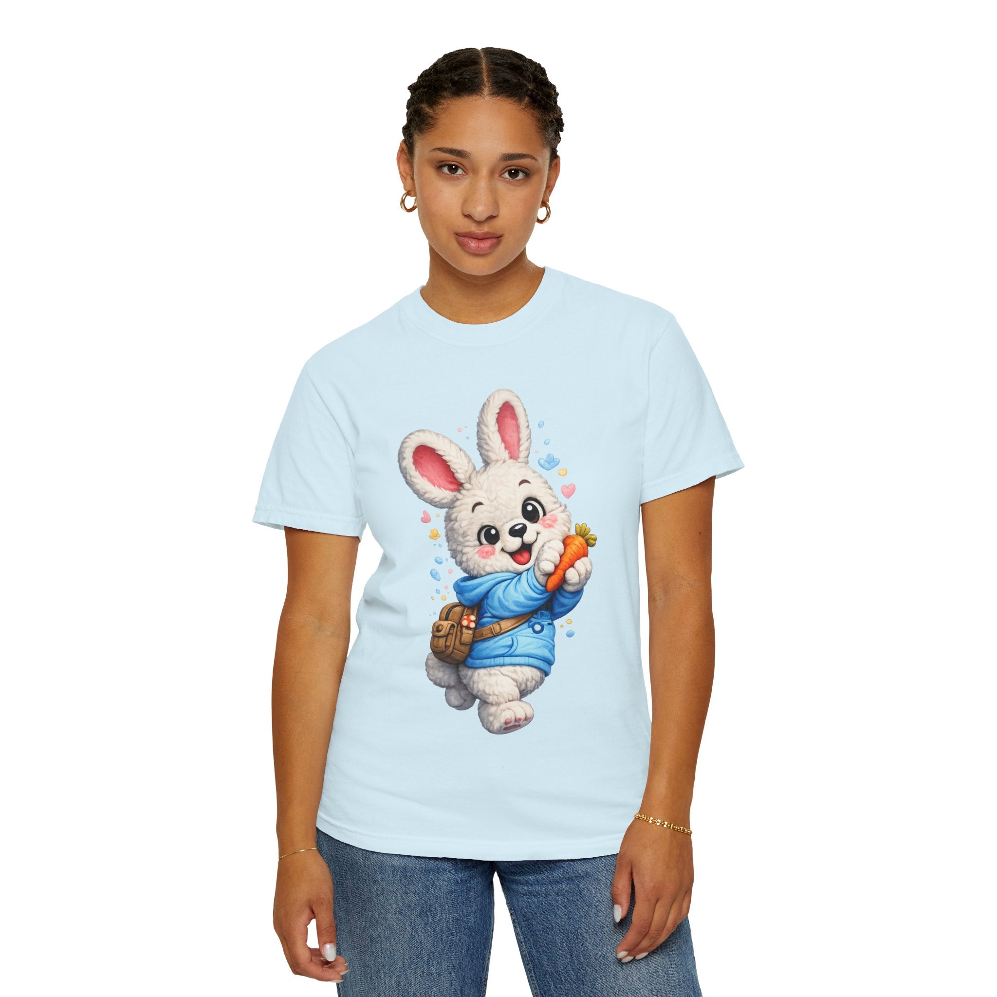 Cute Bunny with Carrot T-Shirt