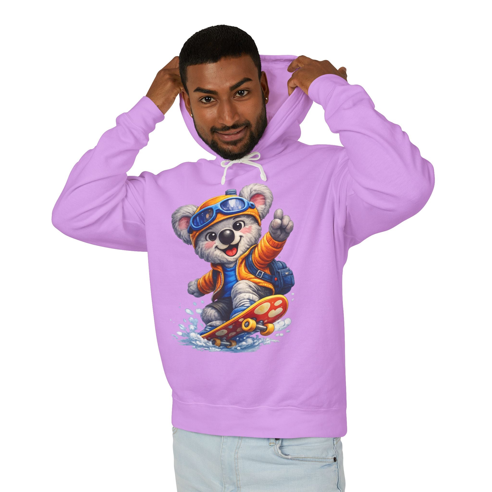 Cute Koala Skateboard Hoodie