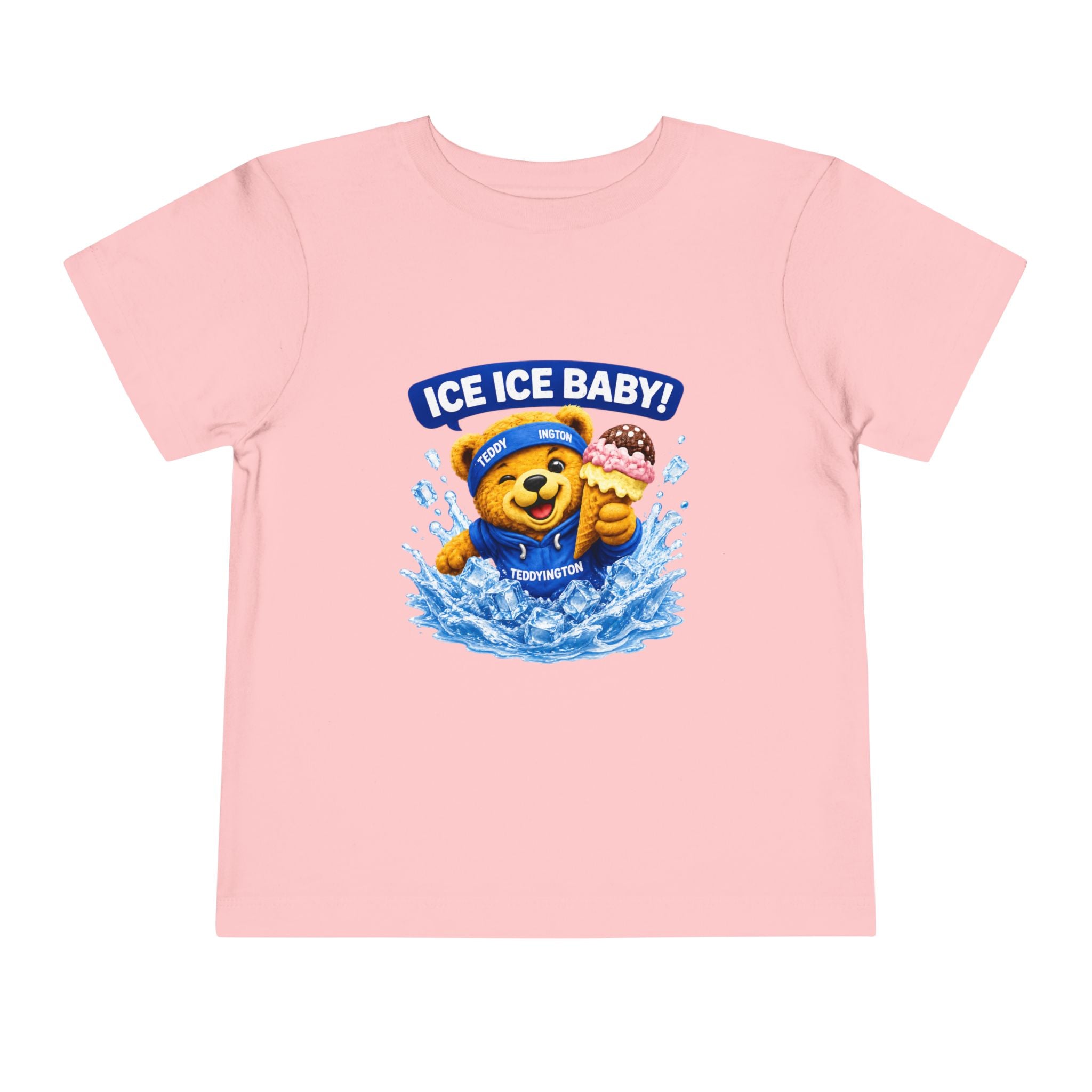 Toddler Ice Ice Baby Teddy Bear T-Shirt