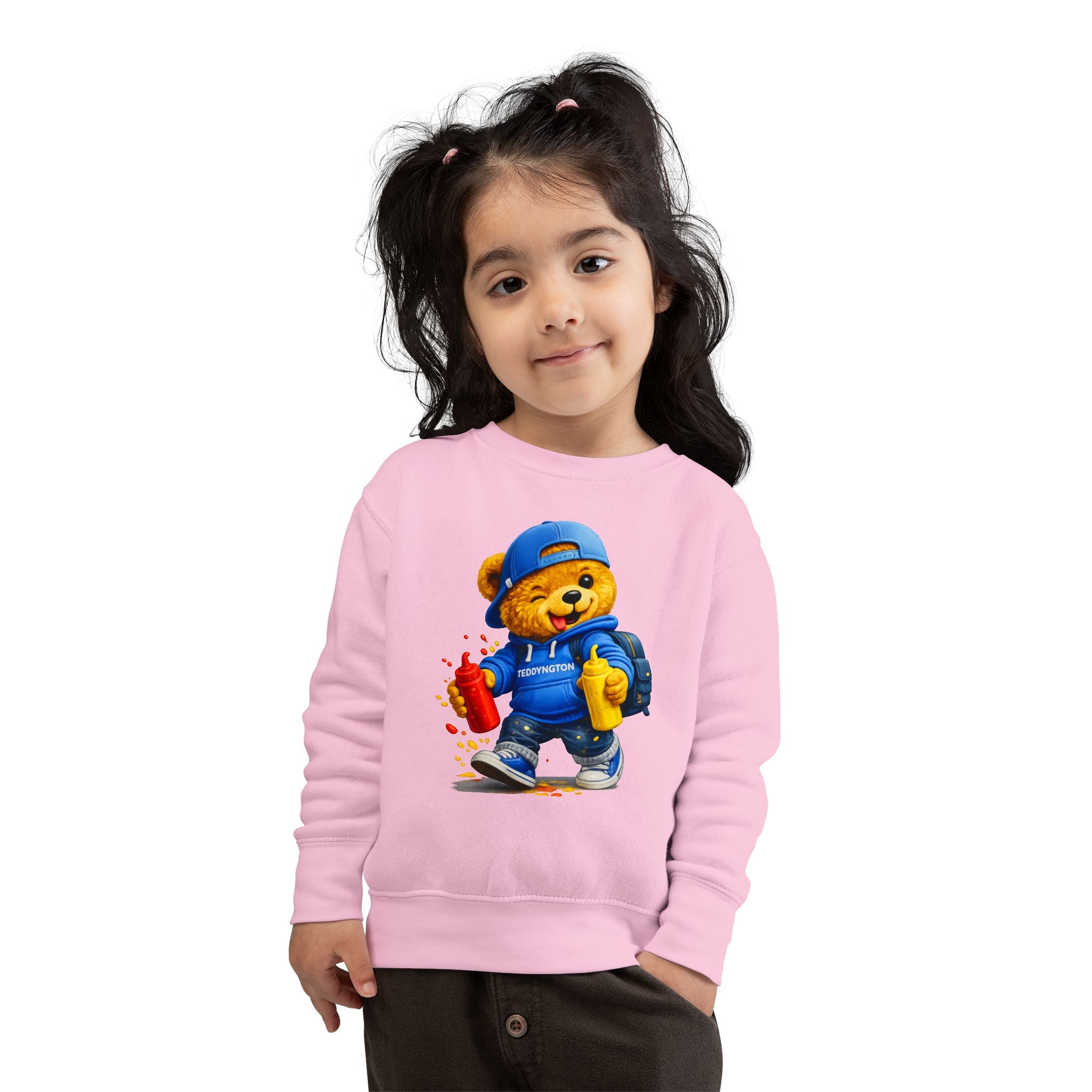 Cute Teddy Bear Toddler Sweatshirt