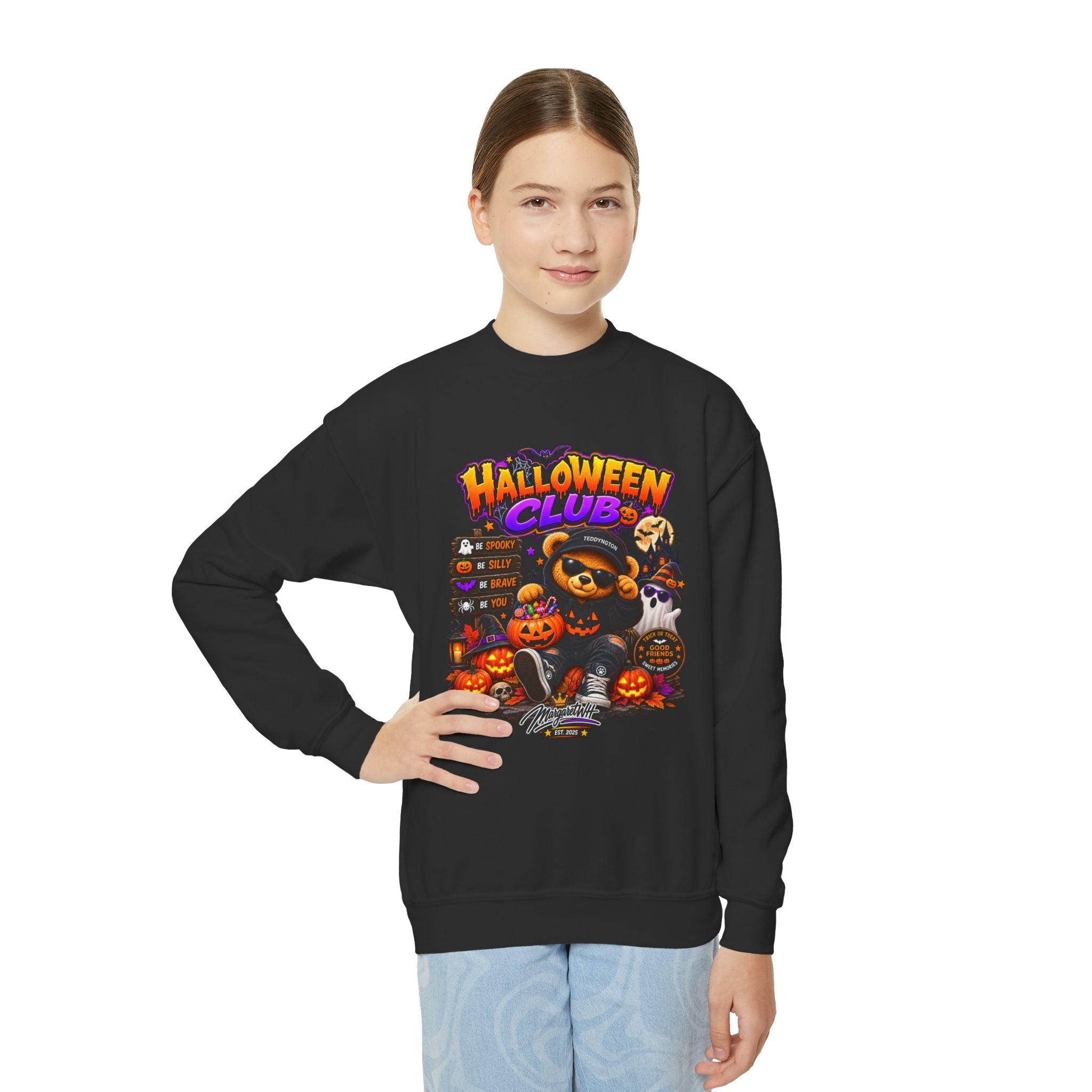 Halloween Club Youth Sweatshirt