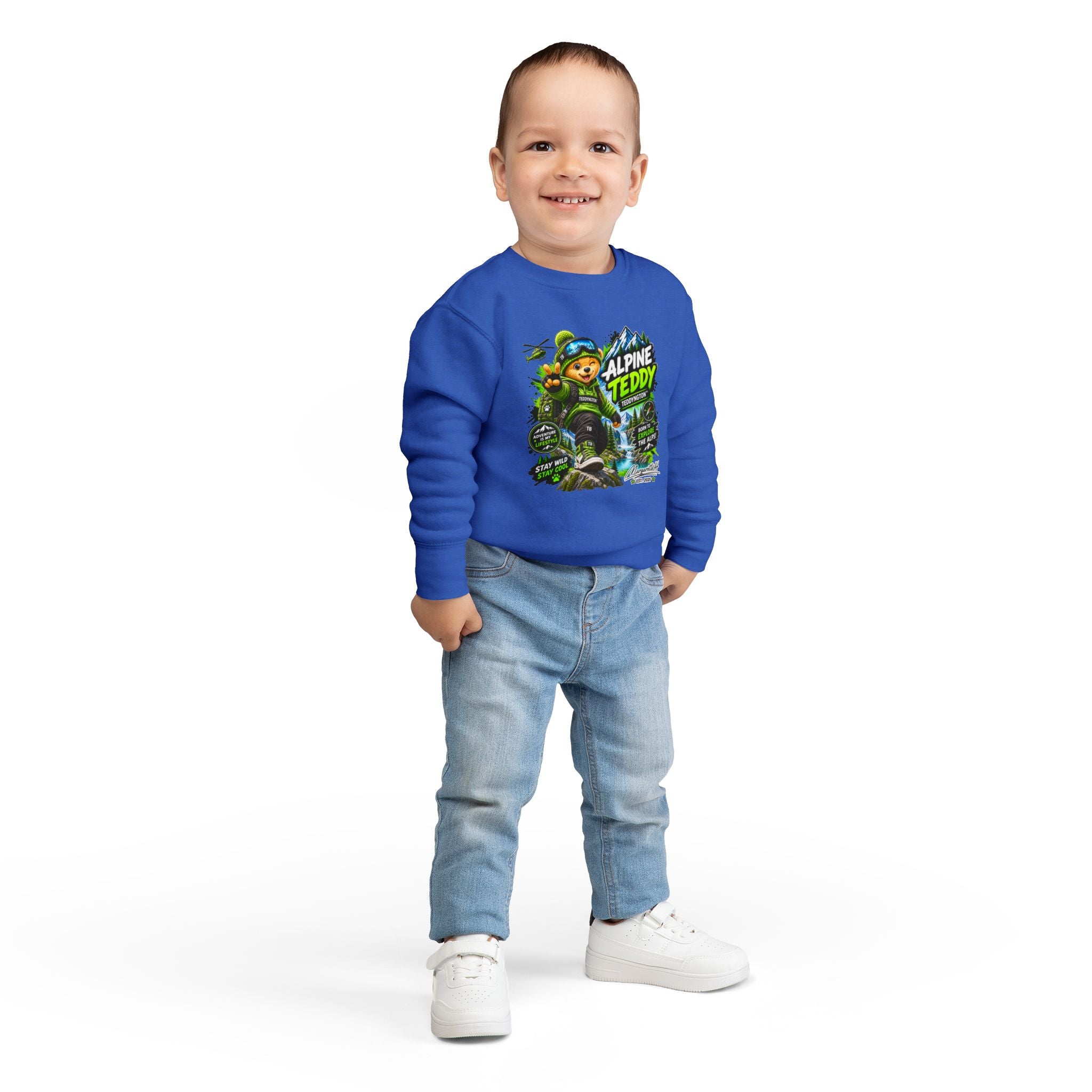 Alpine Teddy Toddler Sweatshirt