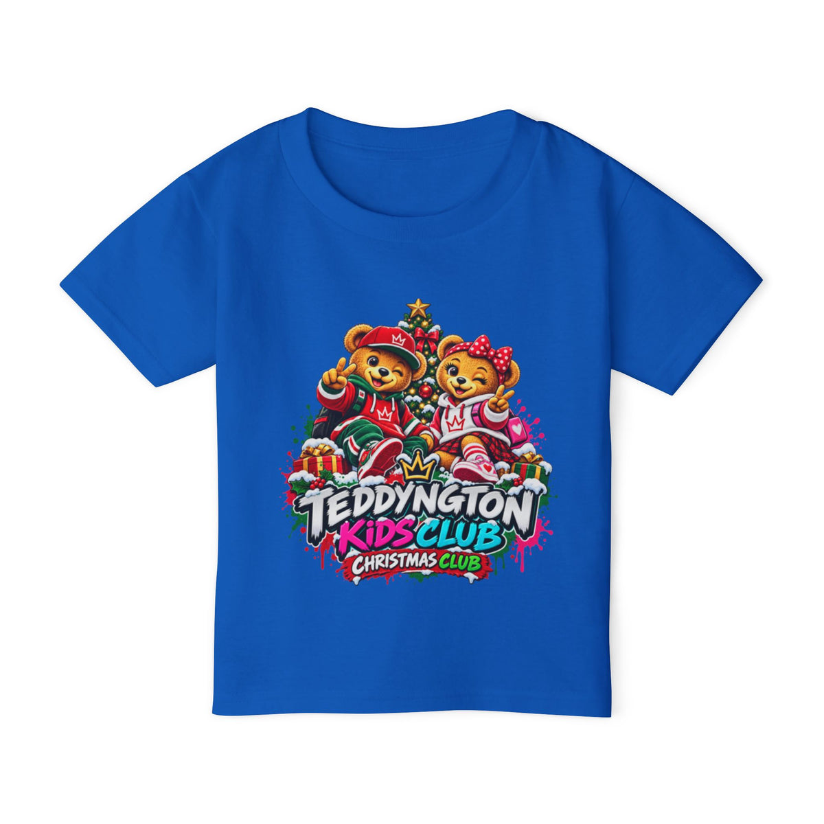 Teddyngton Kids Club Christmas T-Shirt