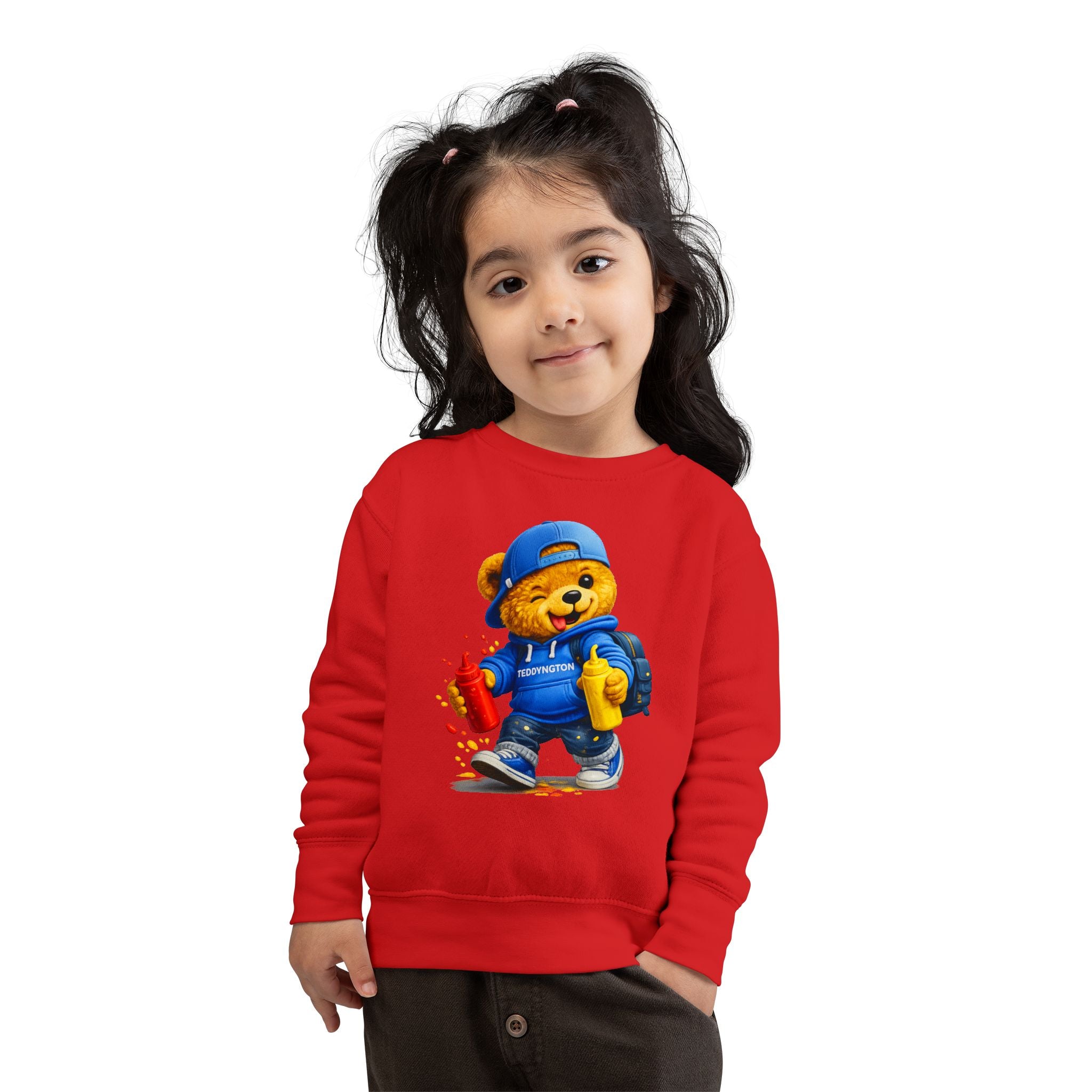 Cute Teddy Bear Toddler Sweatshirt