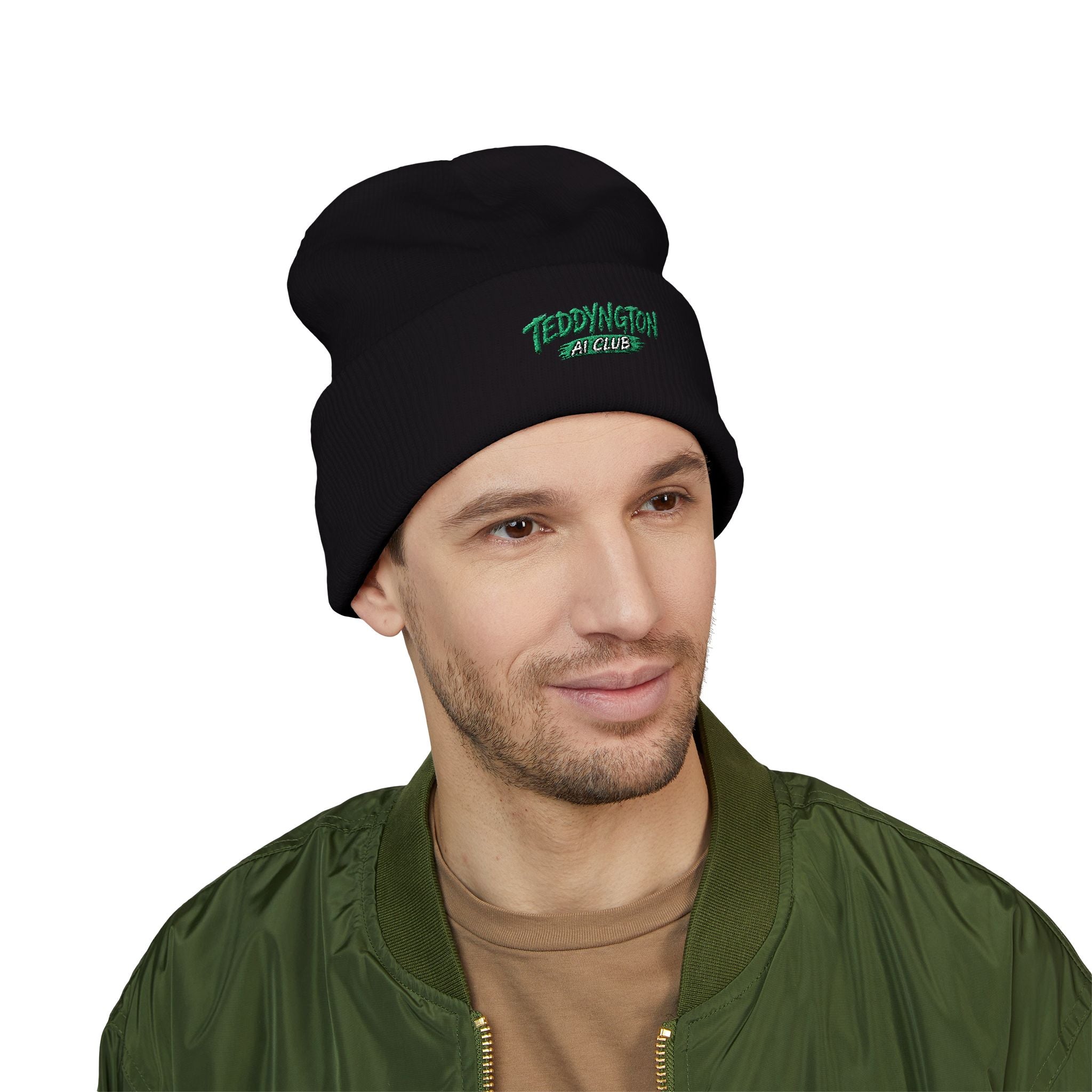 Teddyngton AI Club Embroidered Beanie