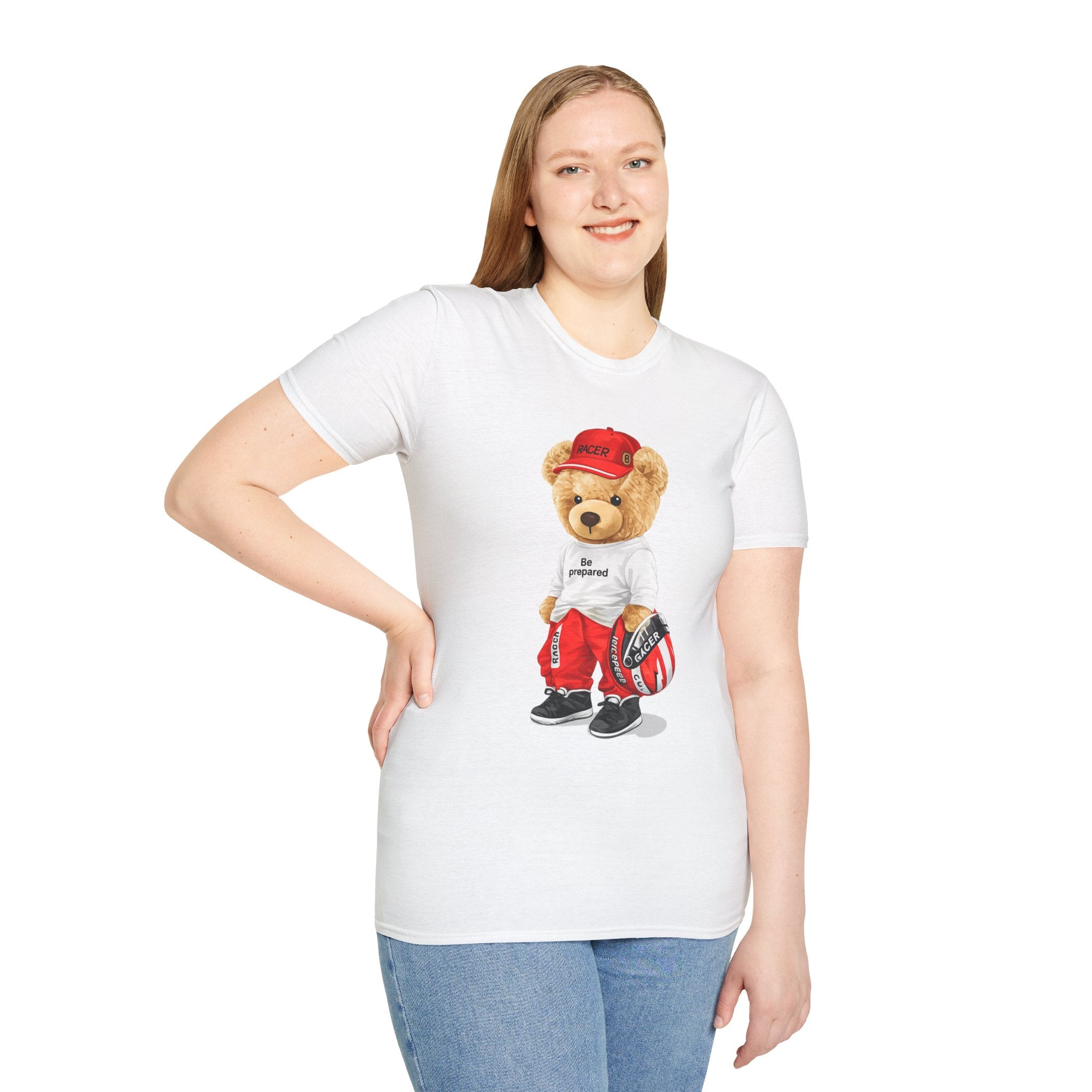 Cute Racing Teddy Bear T-Shirt