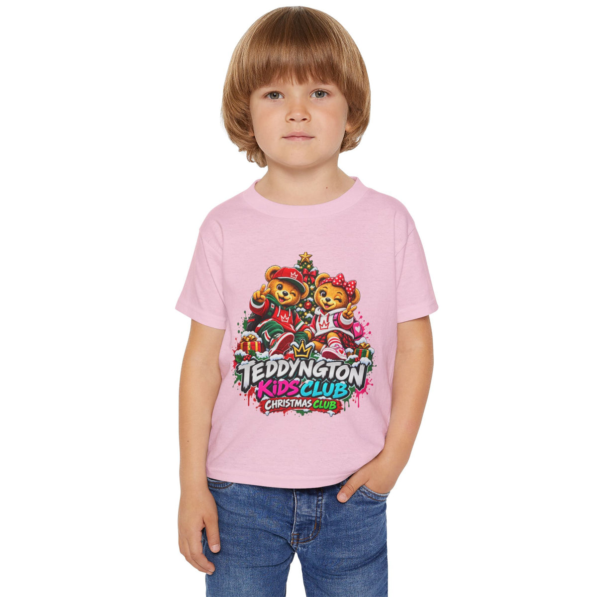 Teddyngton Kids Club Christmas T-Shirt