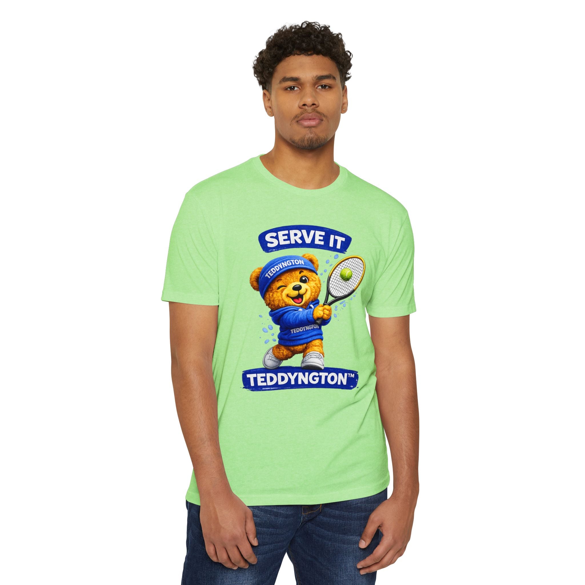 Serve It Teddington Tennis Bear T-Shirt