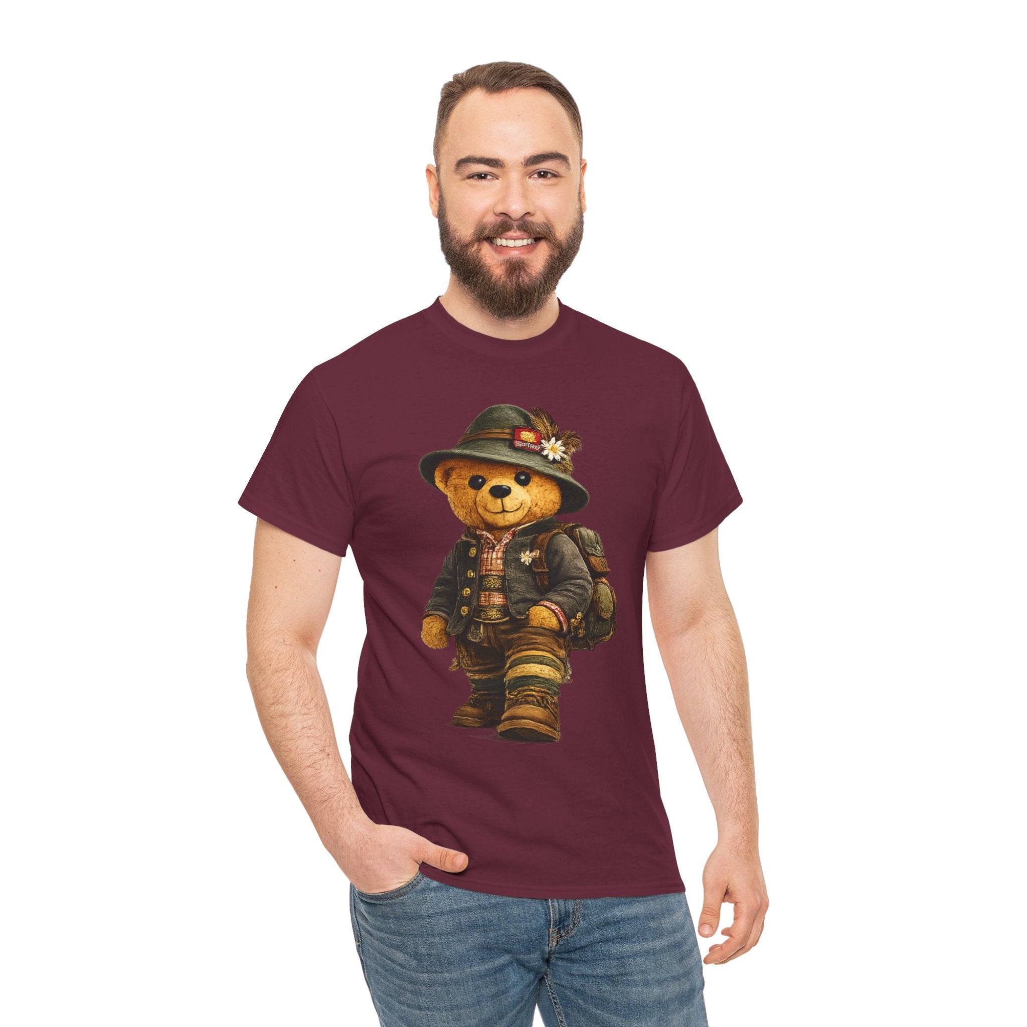 Teddy Bear Graphic Unisex T Shirt