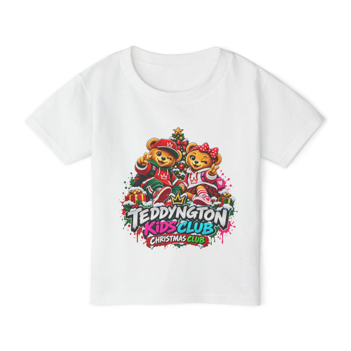 Teddyngton Kids Club Christmas T-Shirt
