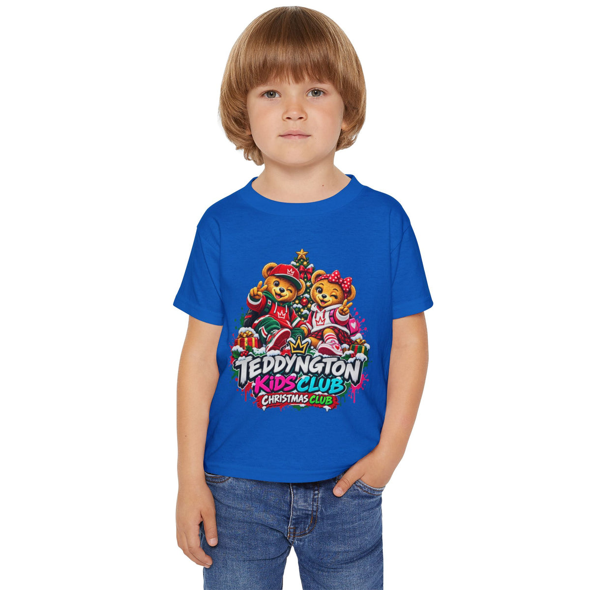 Teddyngton Kids Club Christmas T-Shirt