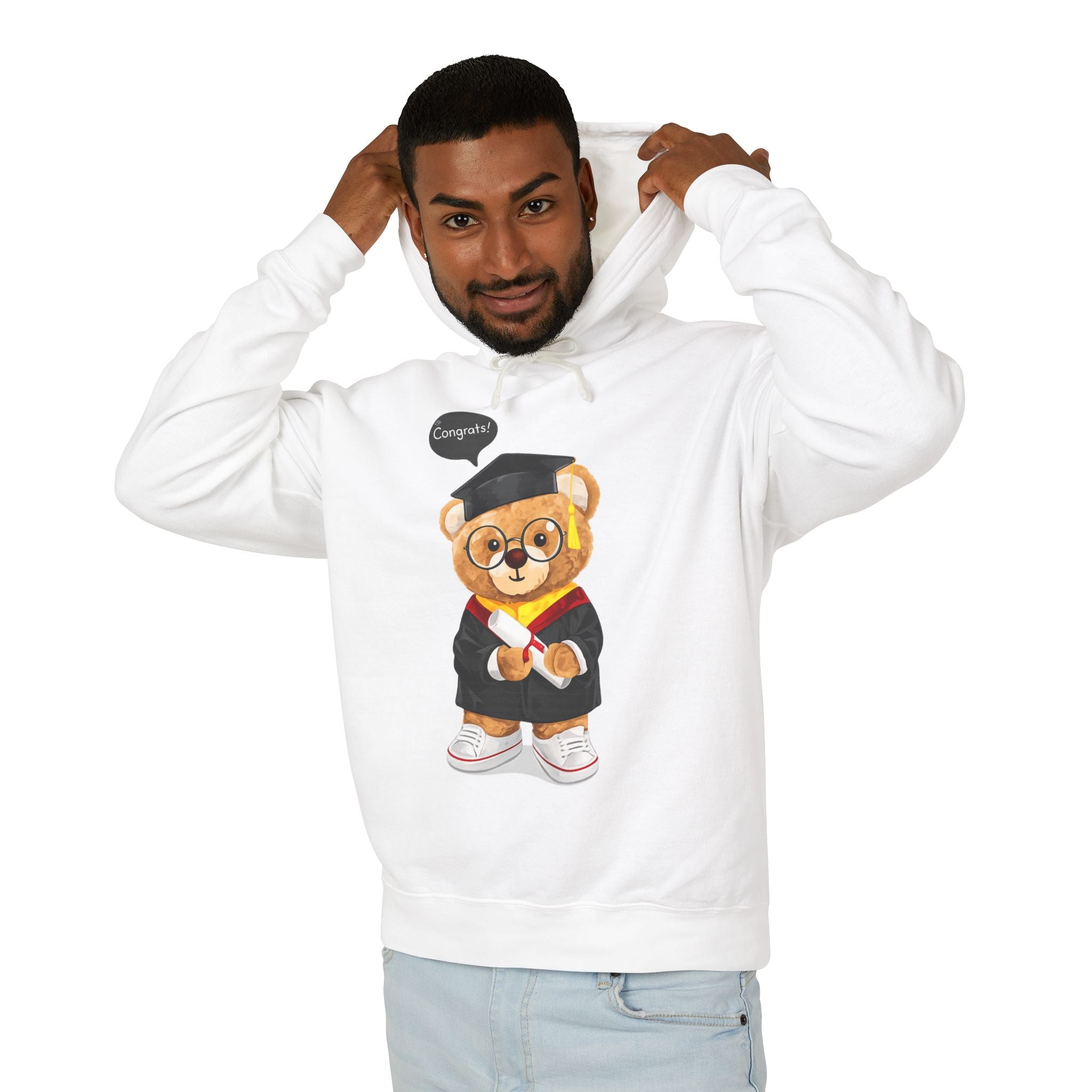 Graduation Teddy Bear Hoodie