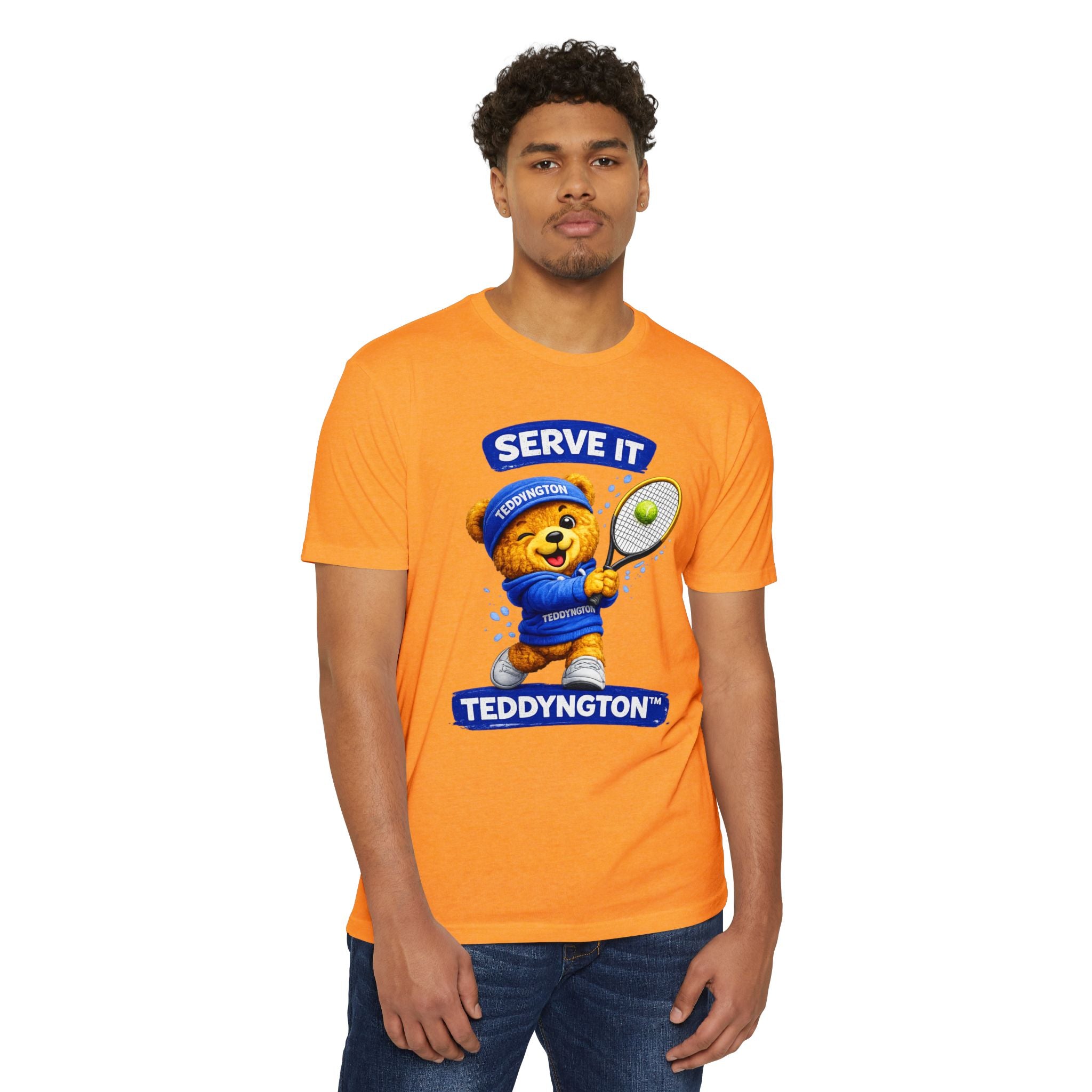 Serve It Teddington Tennis Bear T-Shirt