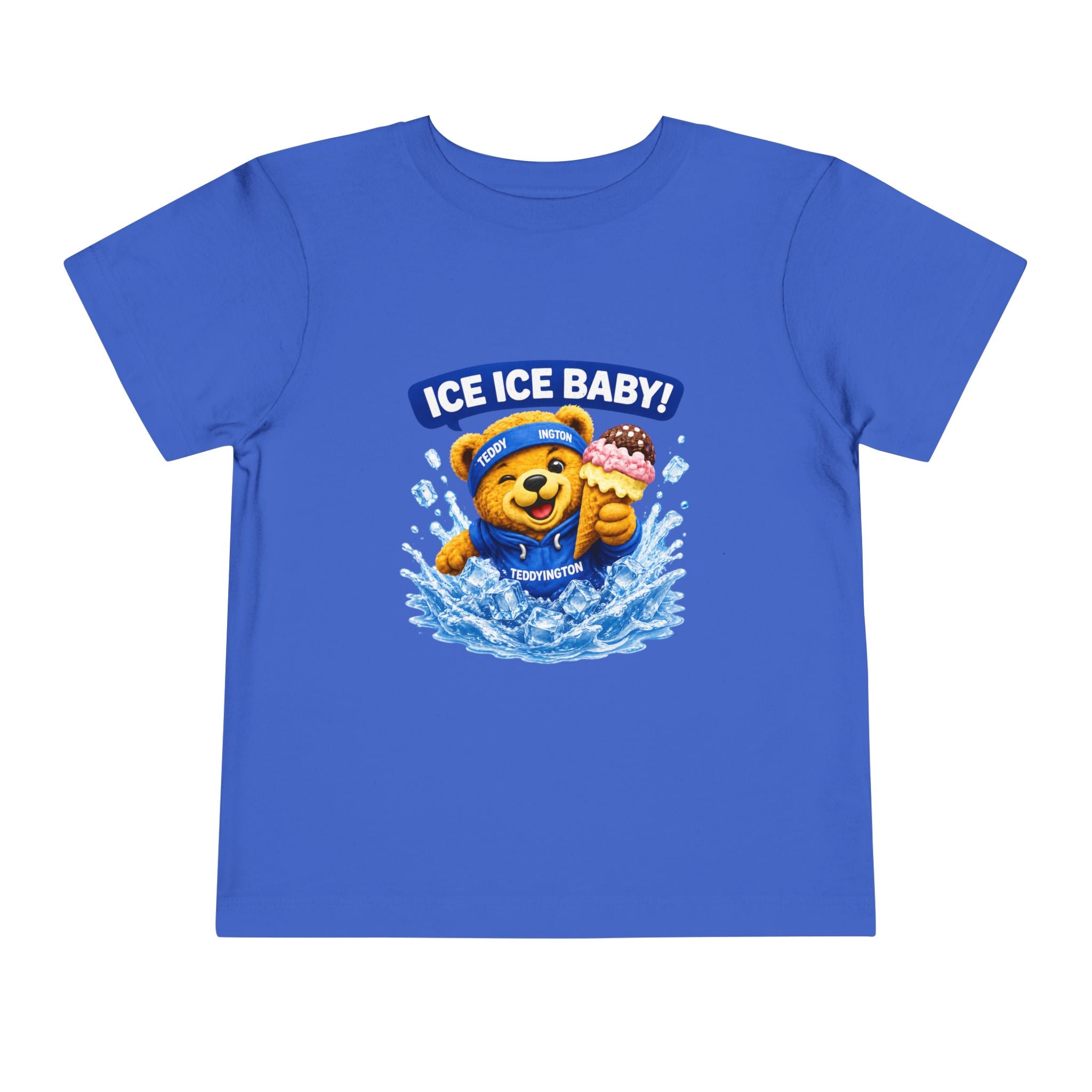 Toddler Ice Ice Baby Teddy Bear T-Shirt