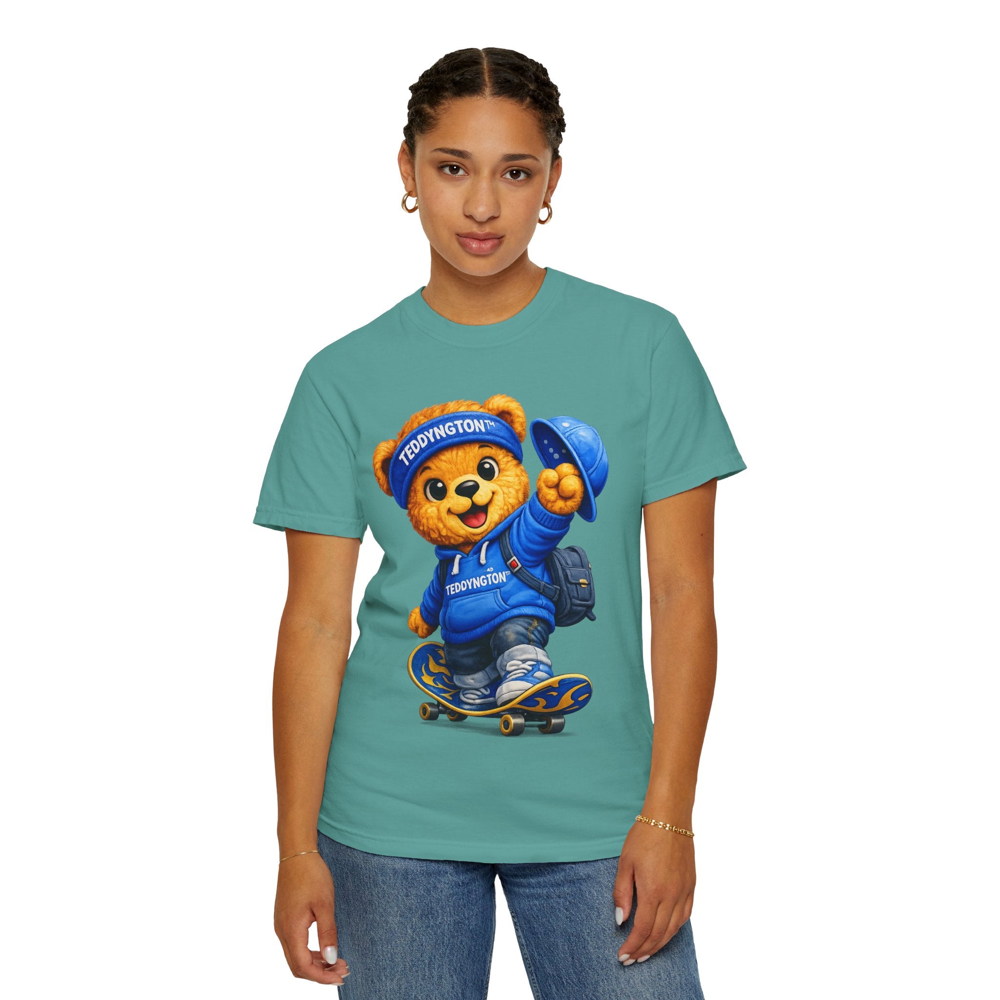 Cute Skateboarding Teddy Bear T-Shirt