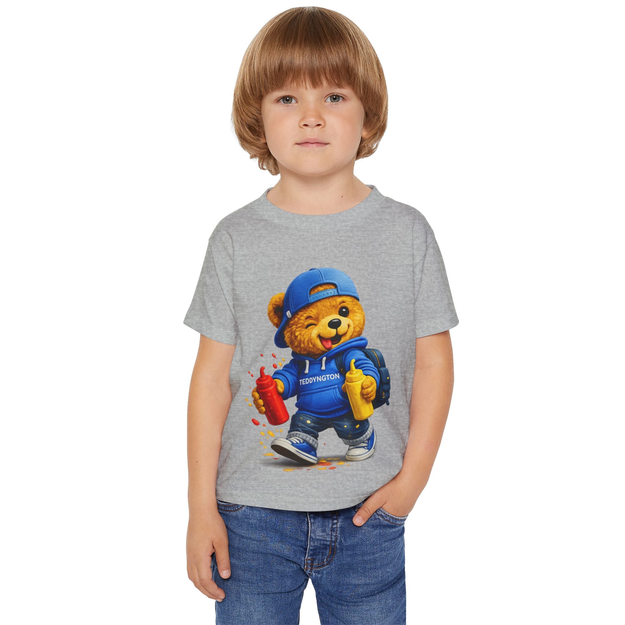 Toddler Graffiti Teddy Bear T-Shirt