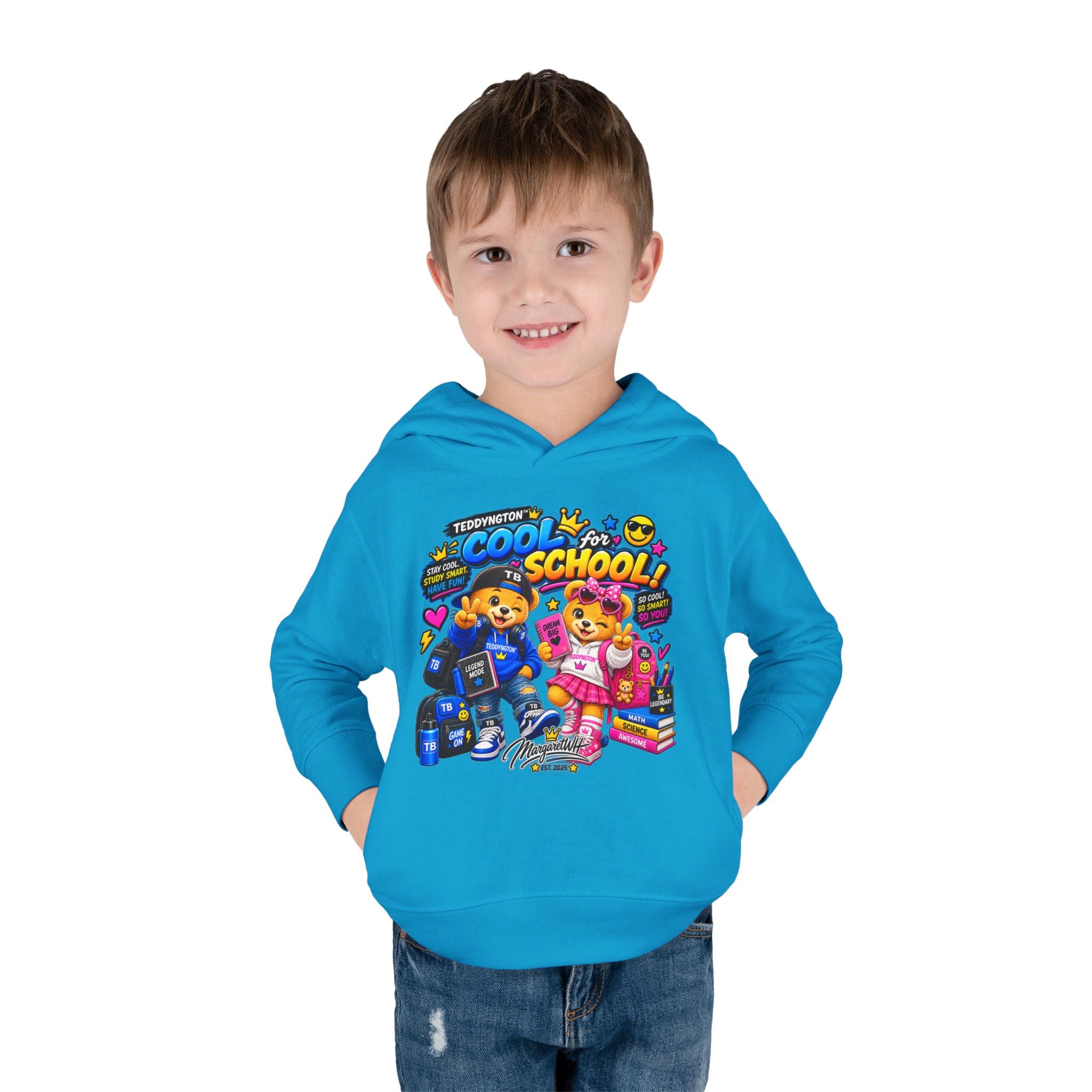 Teddyngton Cool for School Kids Hoodie