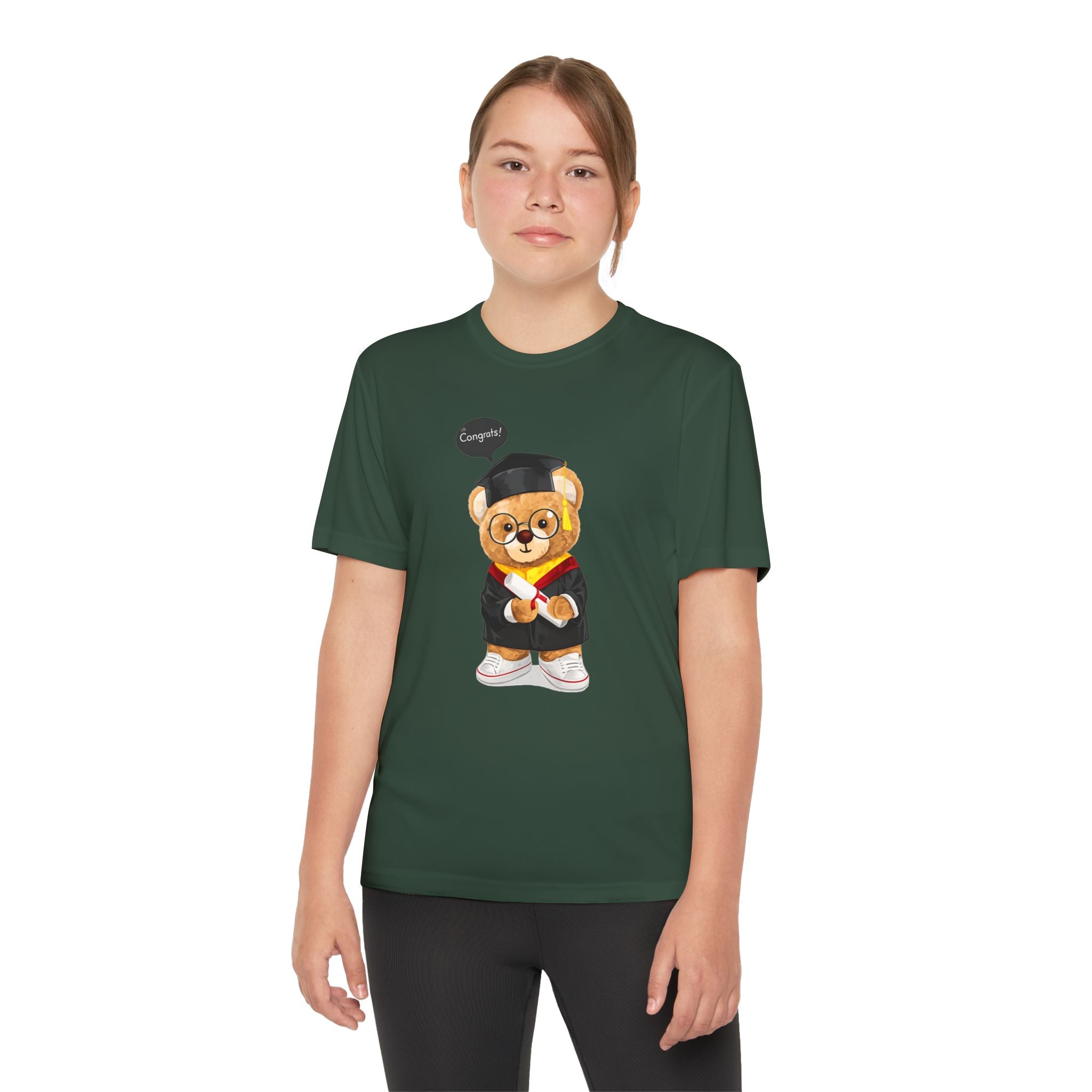 Graduation Teddy Bear Kids T-Shirt