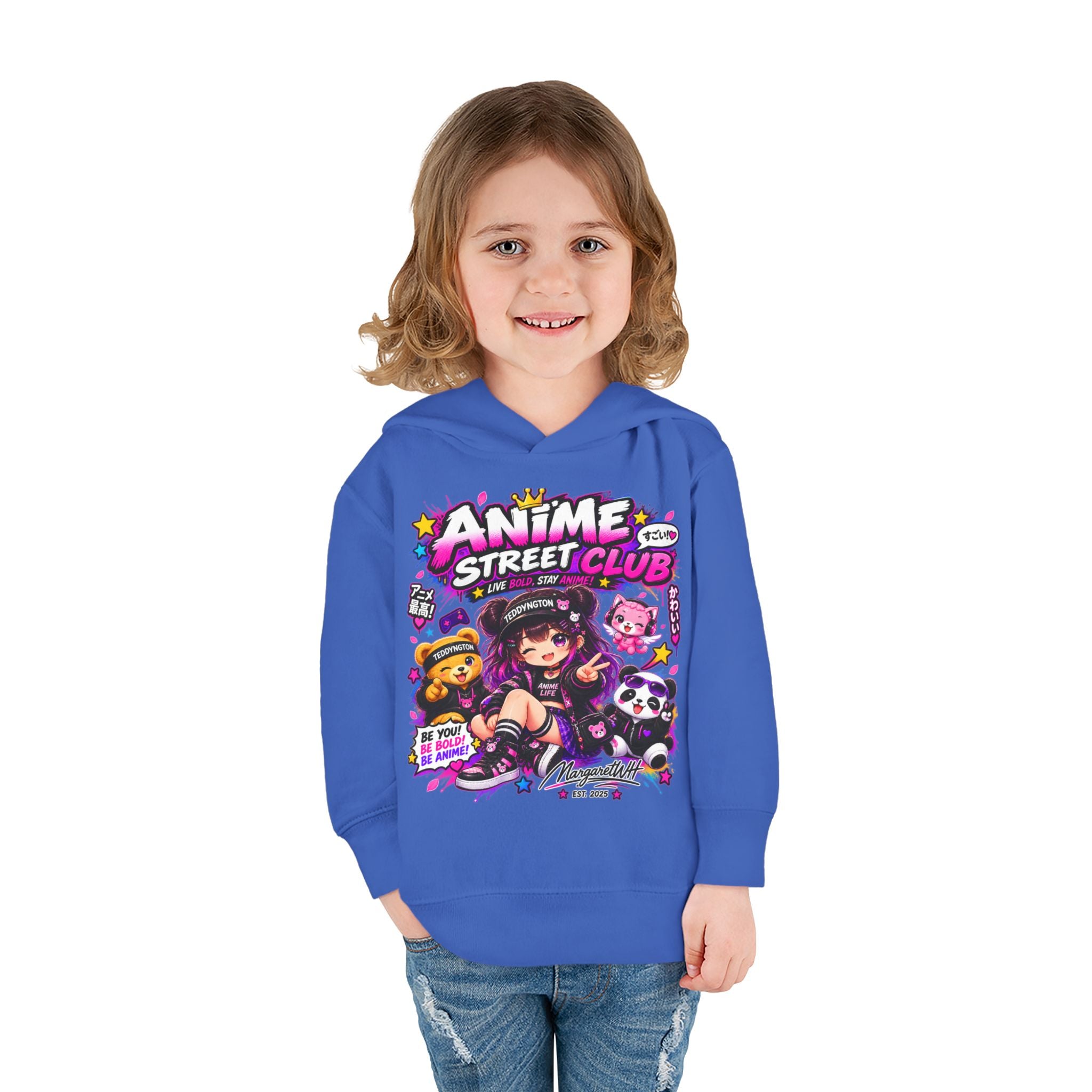 Teddyngton Anime Street Club Kids Hoodie