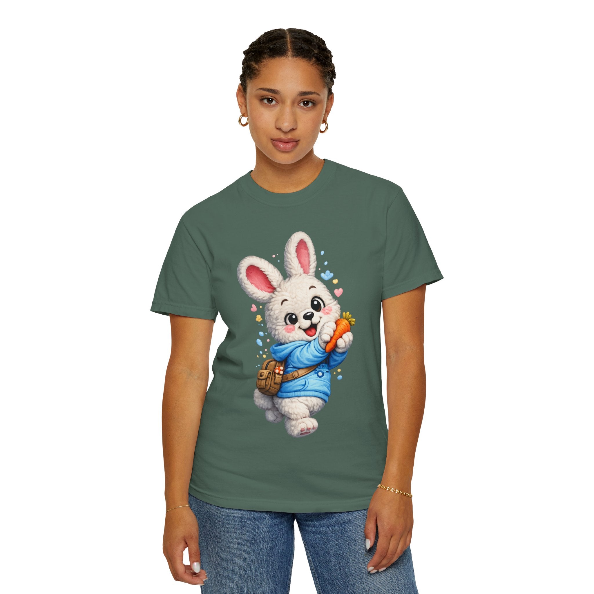 Cute Bunny with Carrot T-Shirt