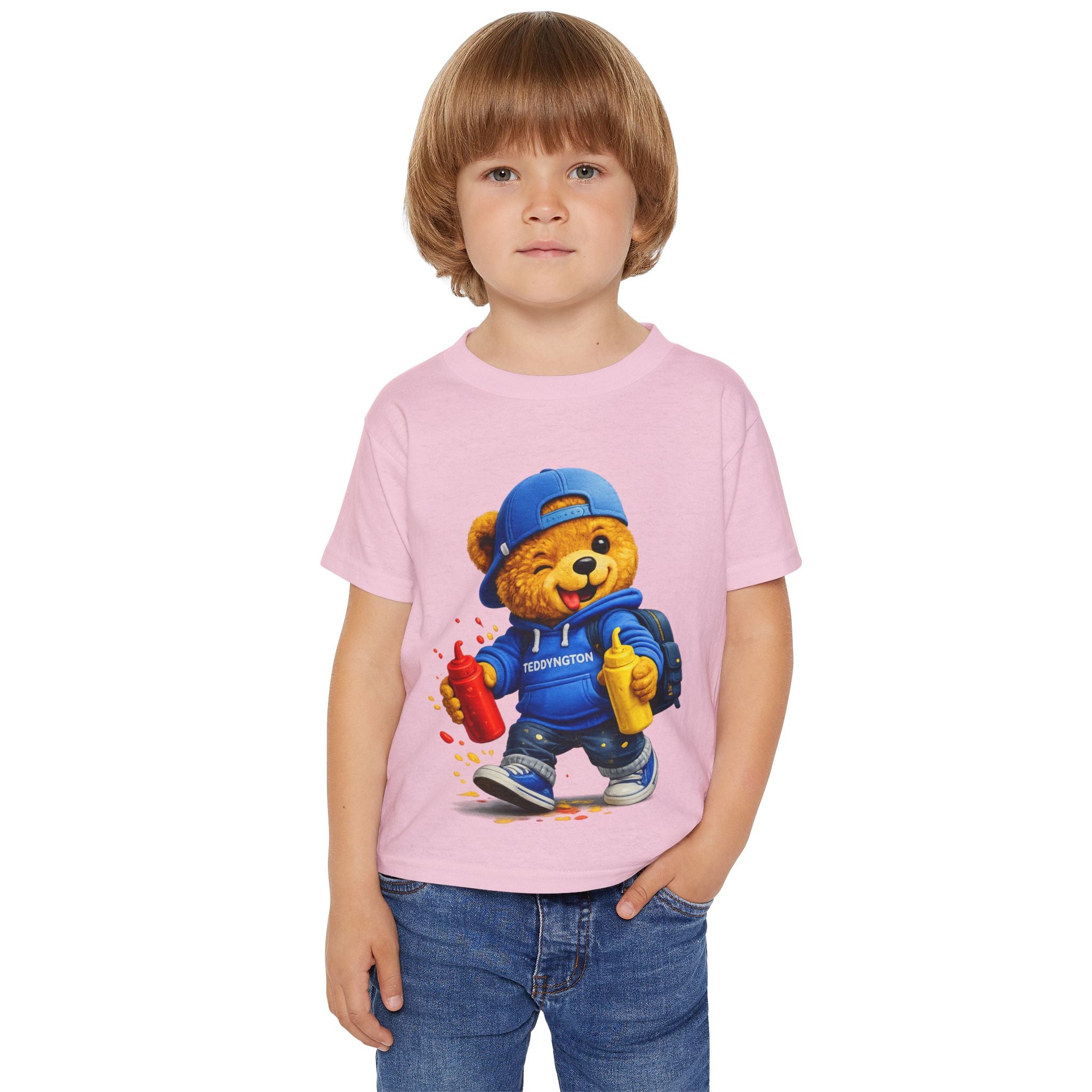 Toddler Graffiti Teddy Bear T-Shirt