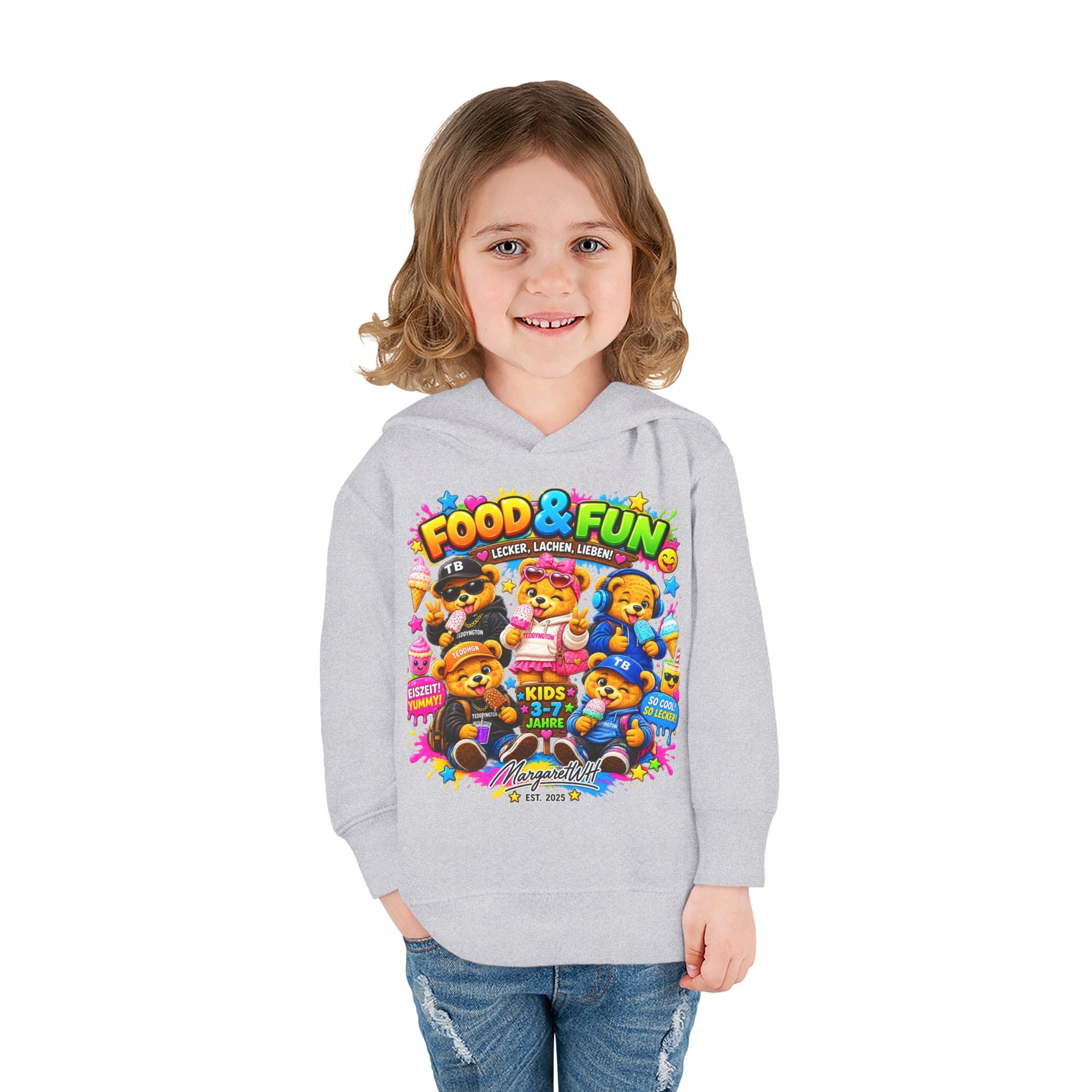 Teddyngton Food & Fun Kids Hoodie