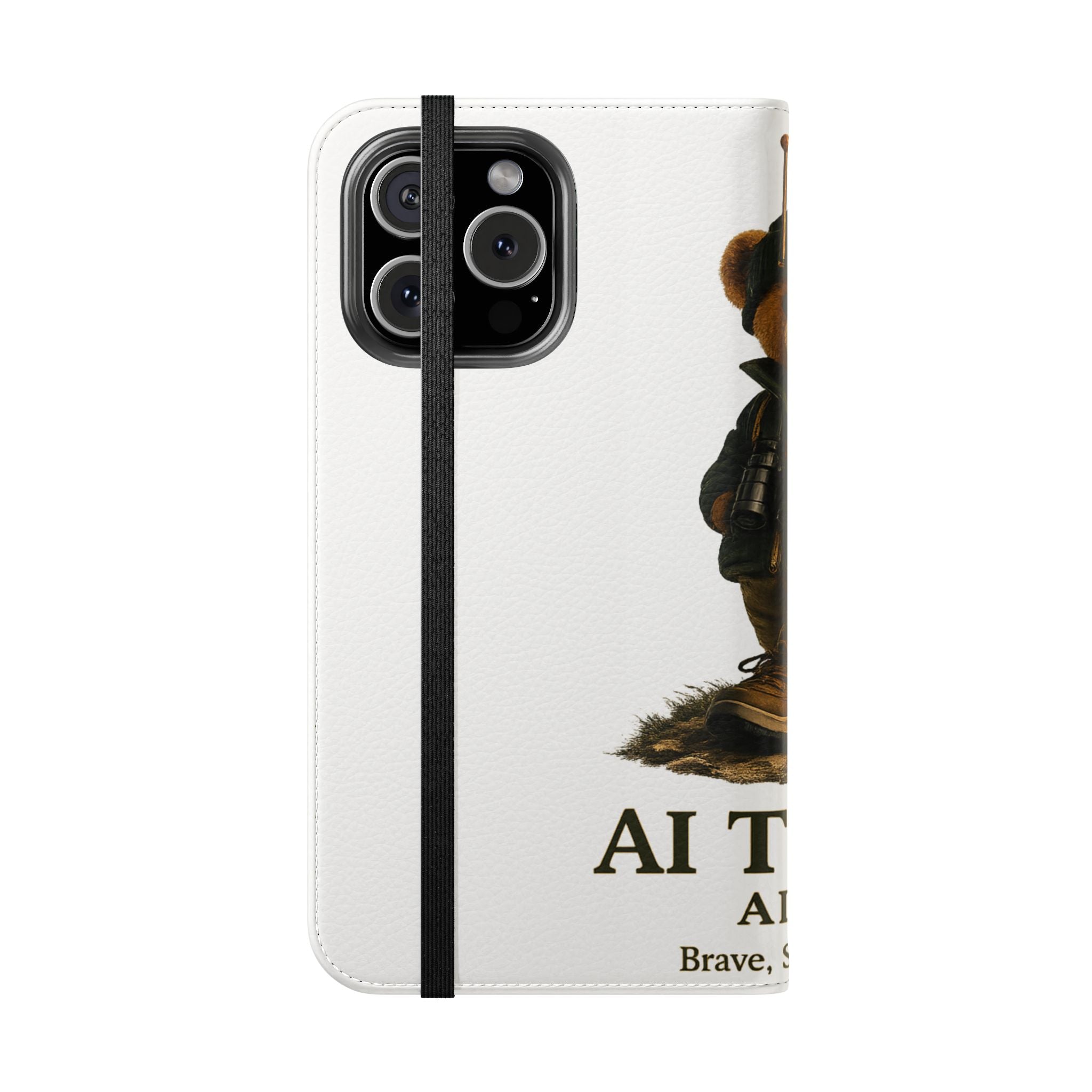 AI Teddy Alpine Wallet Phone Case