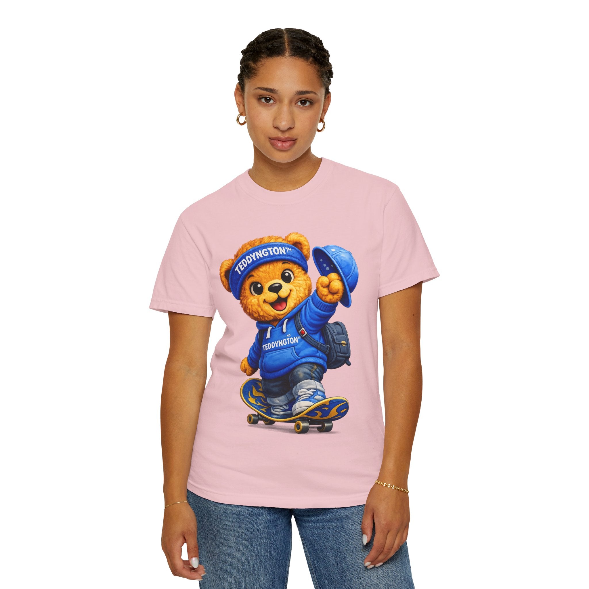 Cute Skateboarding Teddy Bear T-Shirt