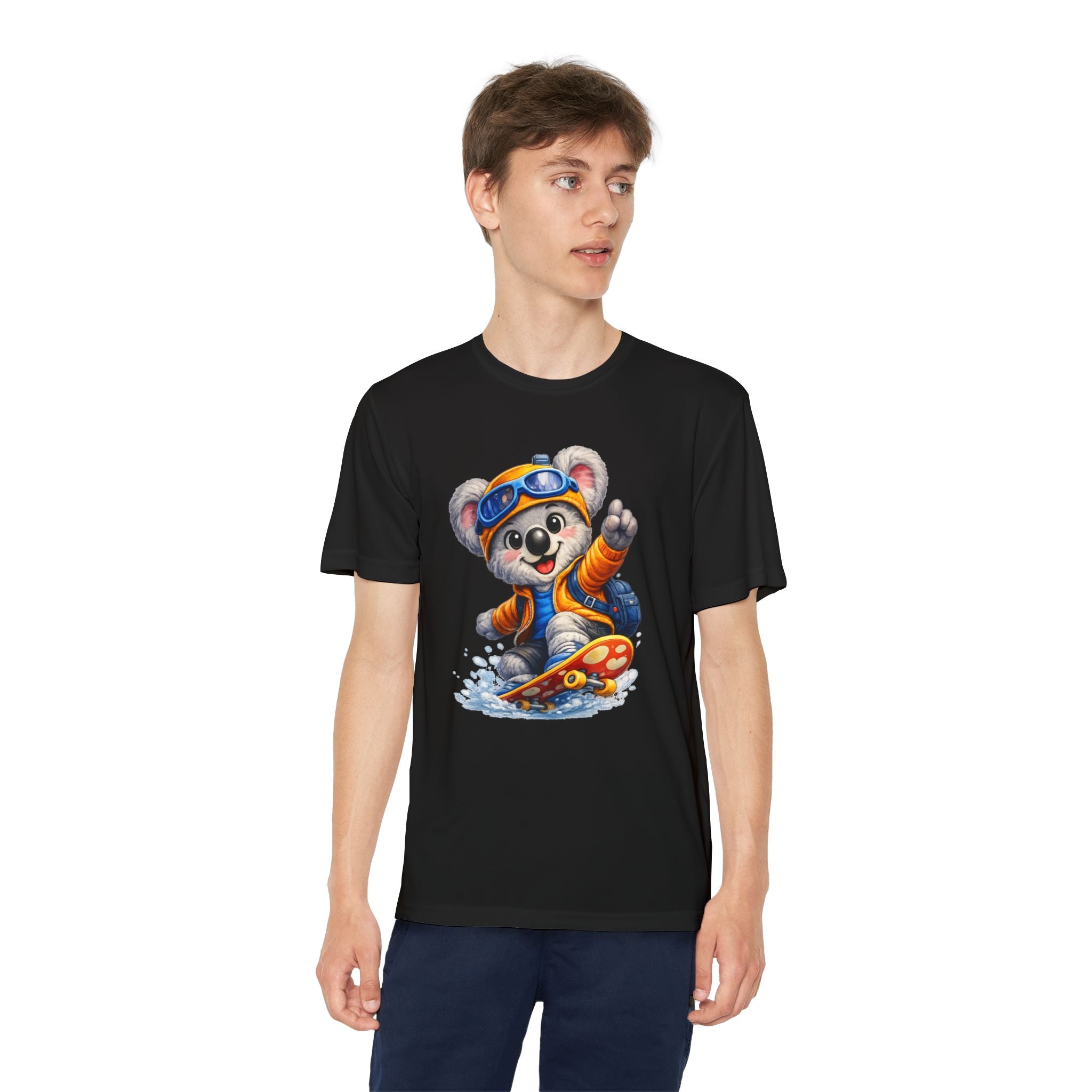 Cute Skateboarding Koala T-Shirt