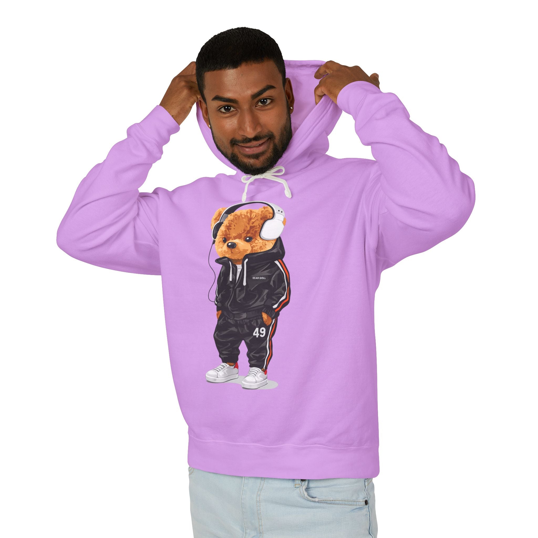 Unisex Lightweight Hooded Sweatshirt