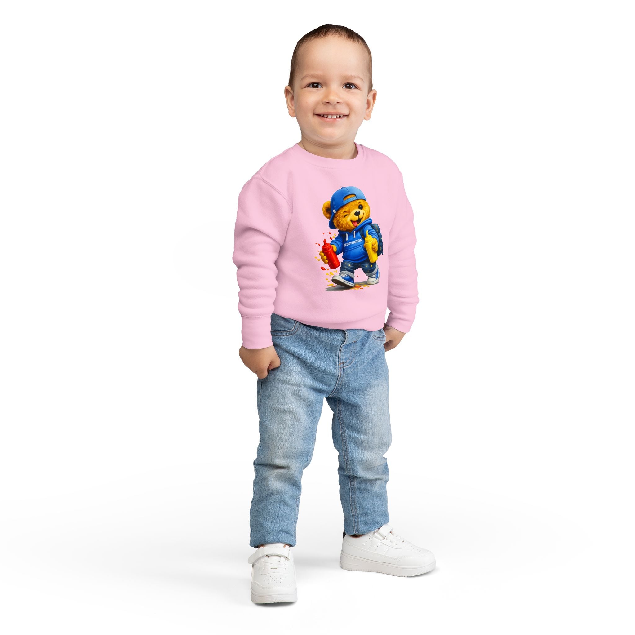 Cute Teddy Bear Toddler Sweatshirt