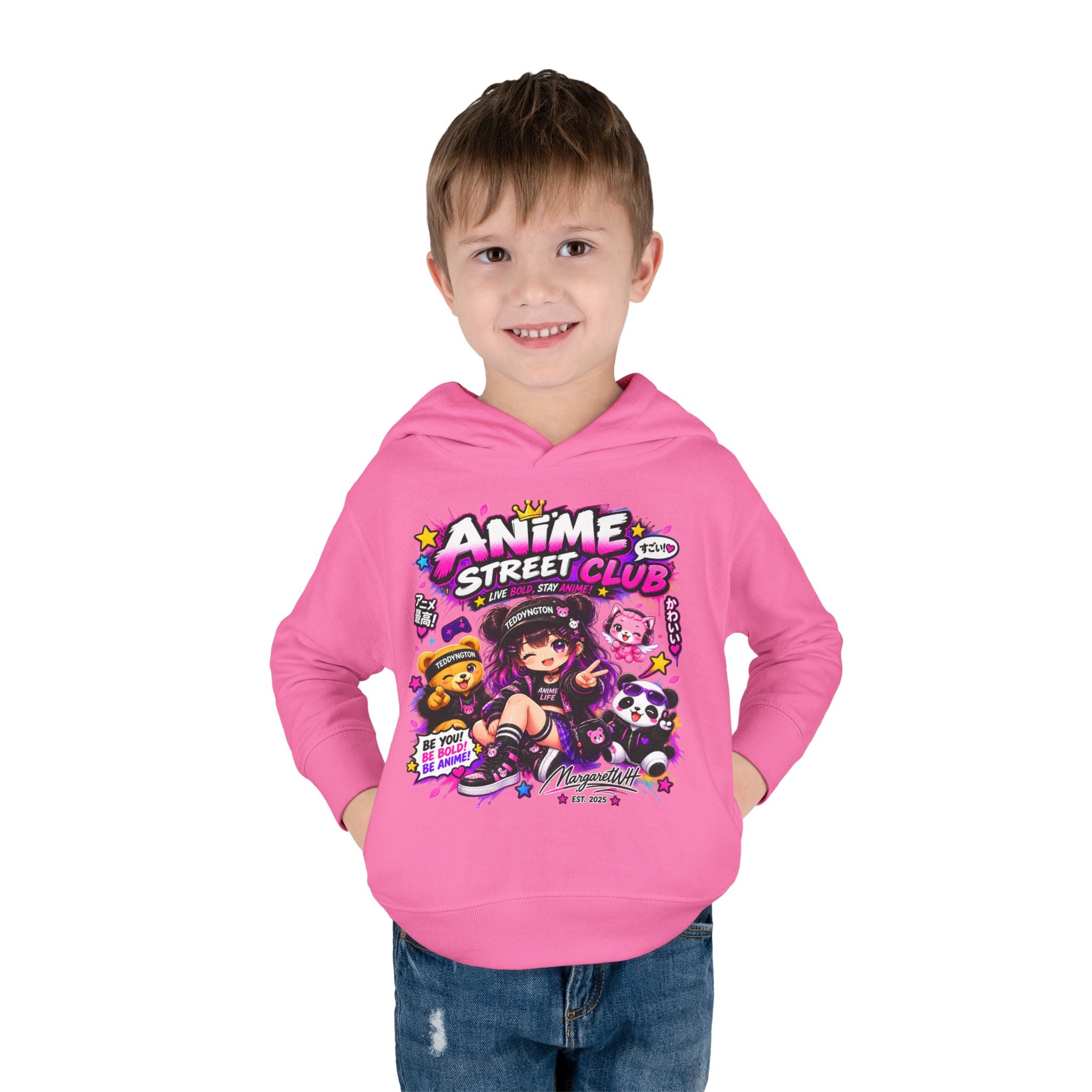Teddyngton Anime Street Club Kids Hoodie
