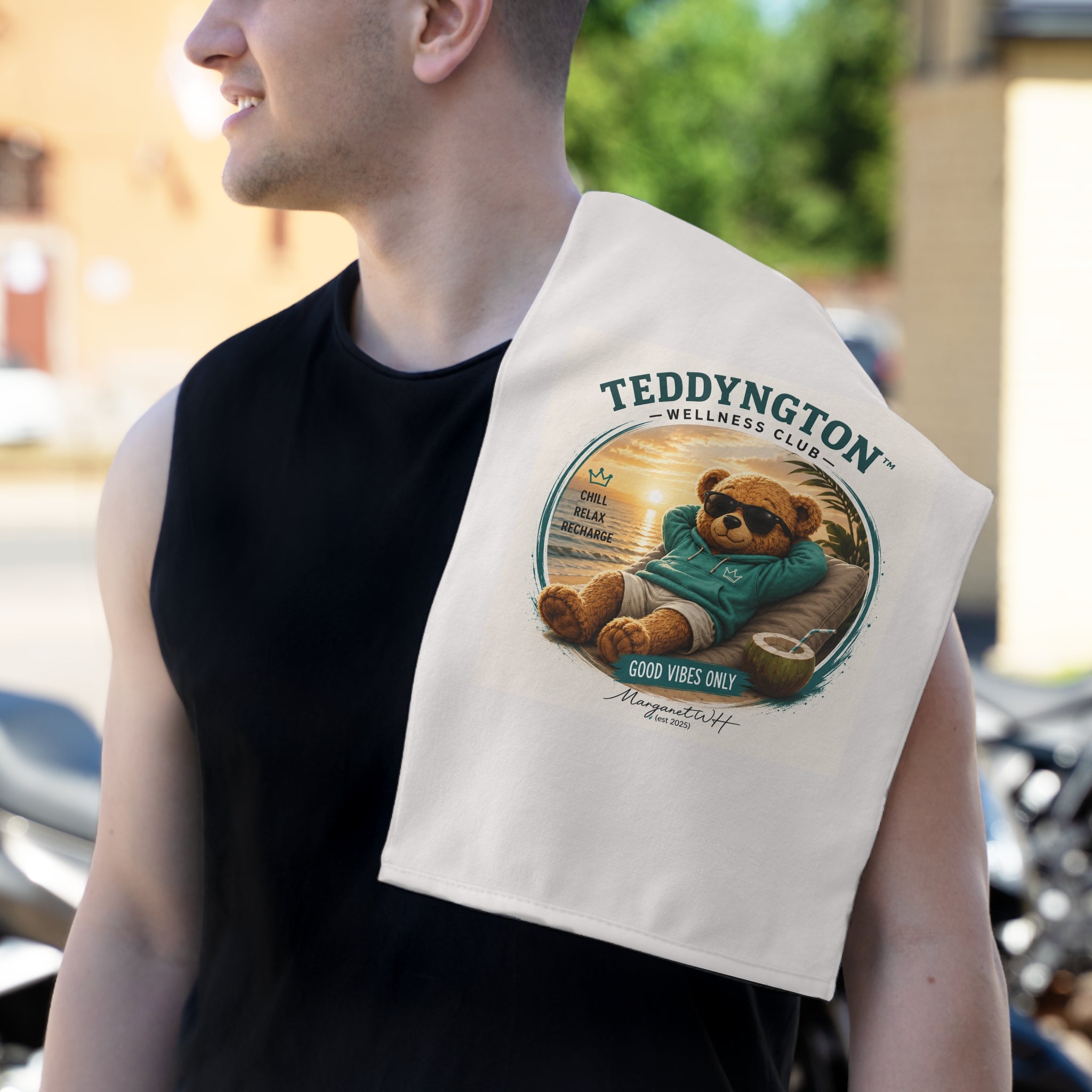 Teddyngton Wellness Club Gym Towel