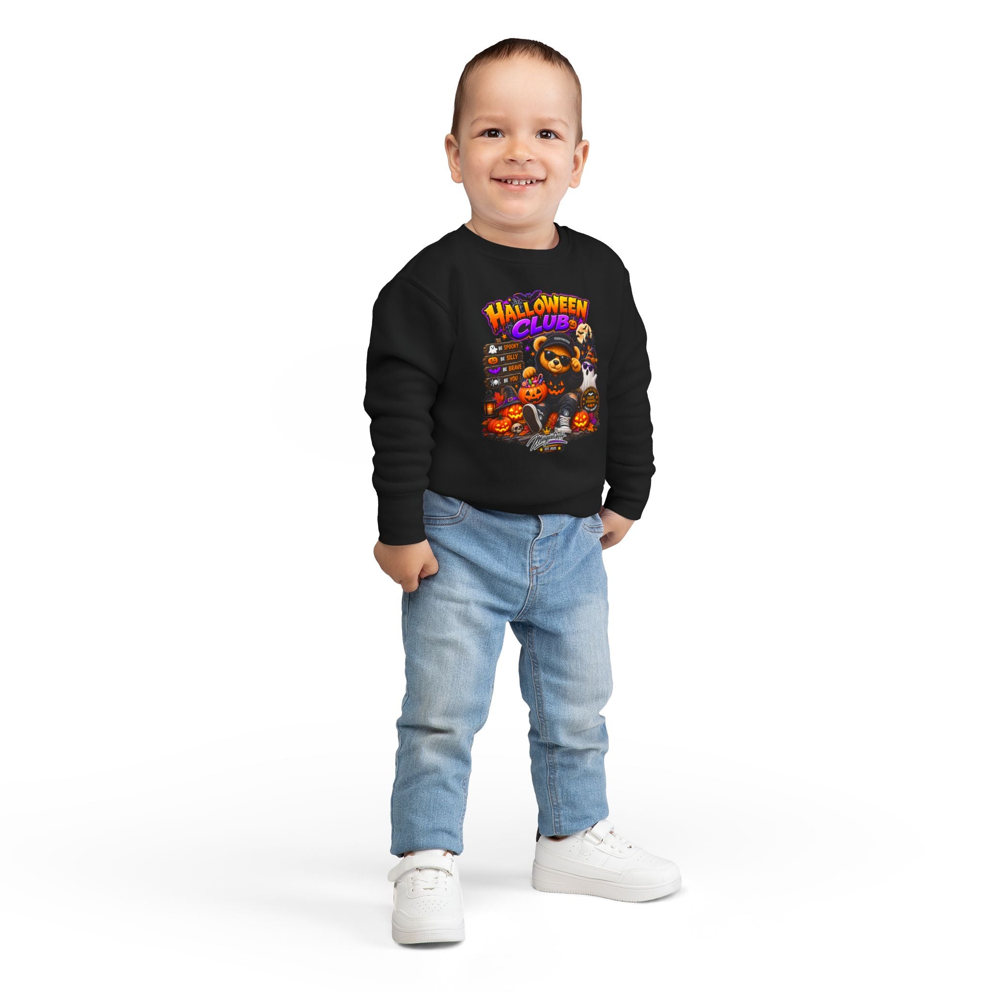 Halloween Club Kids Sweatshirt