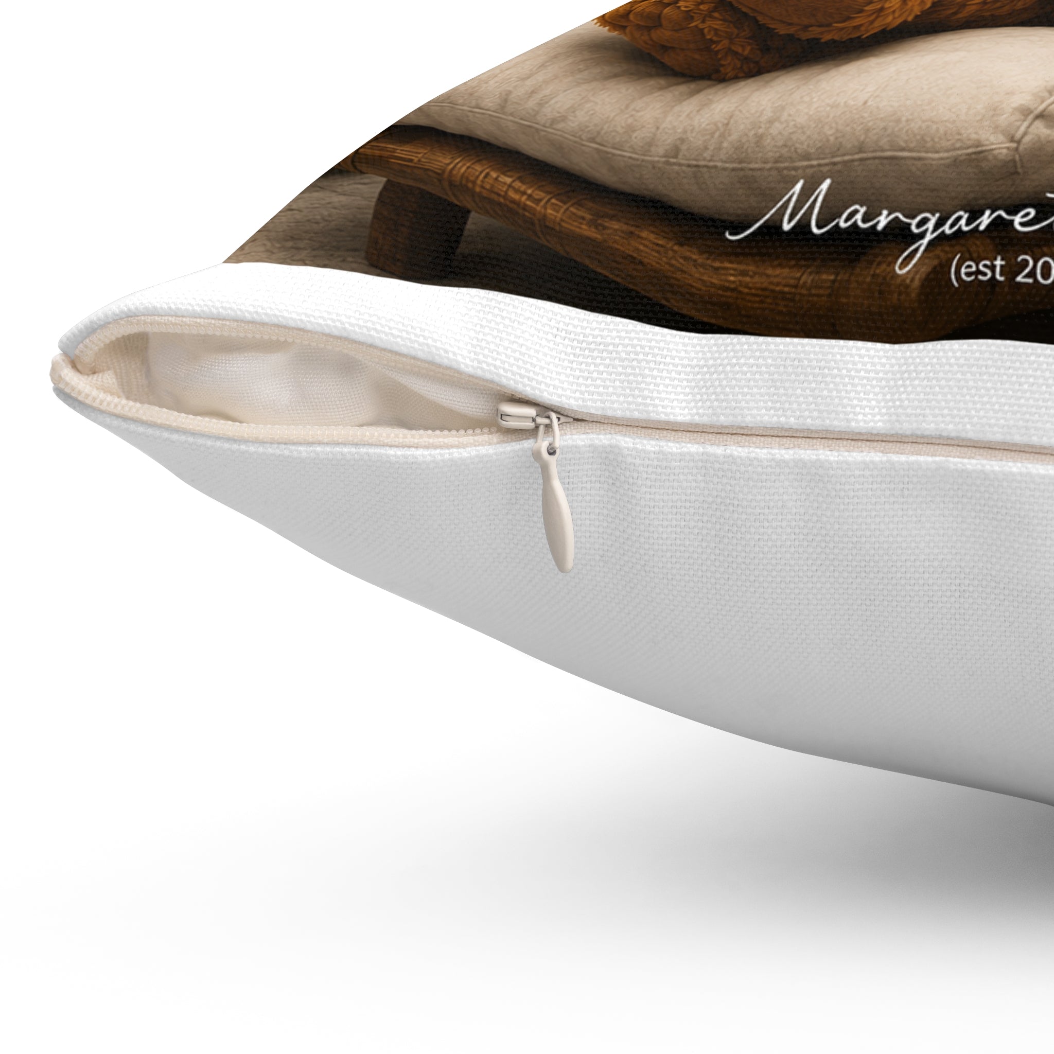 Teddyngton Wellness Club Throw Pillow
