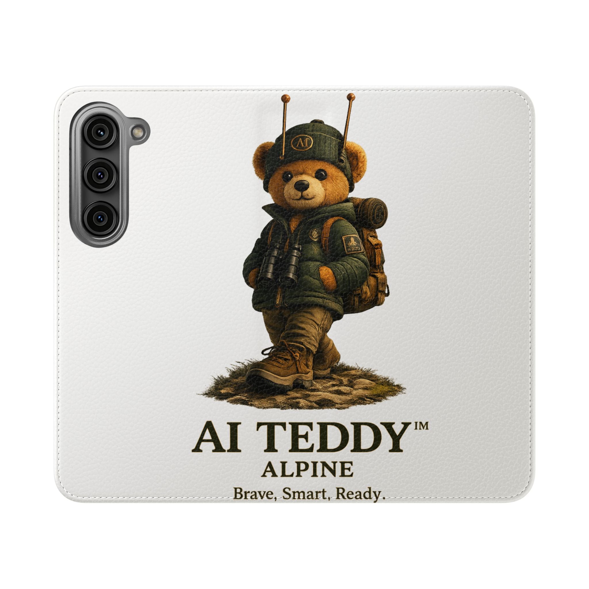 AI Teddy Alpine Wallet Phone Case
