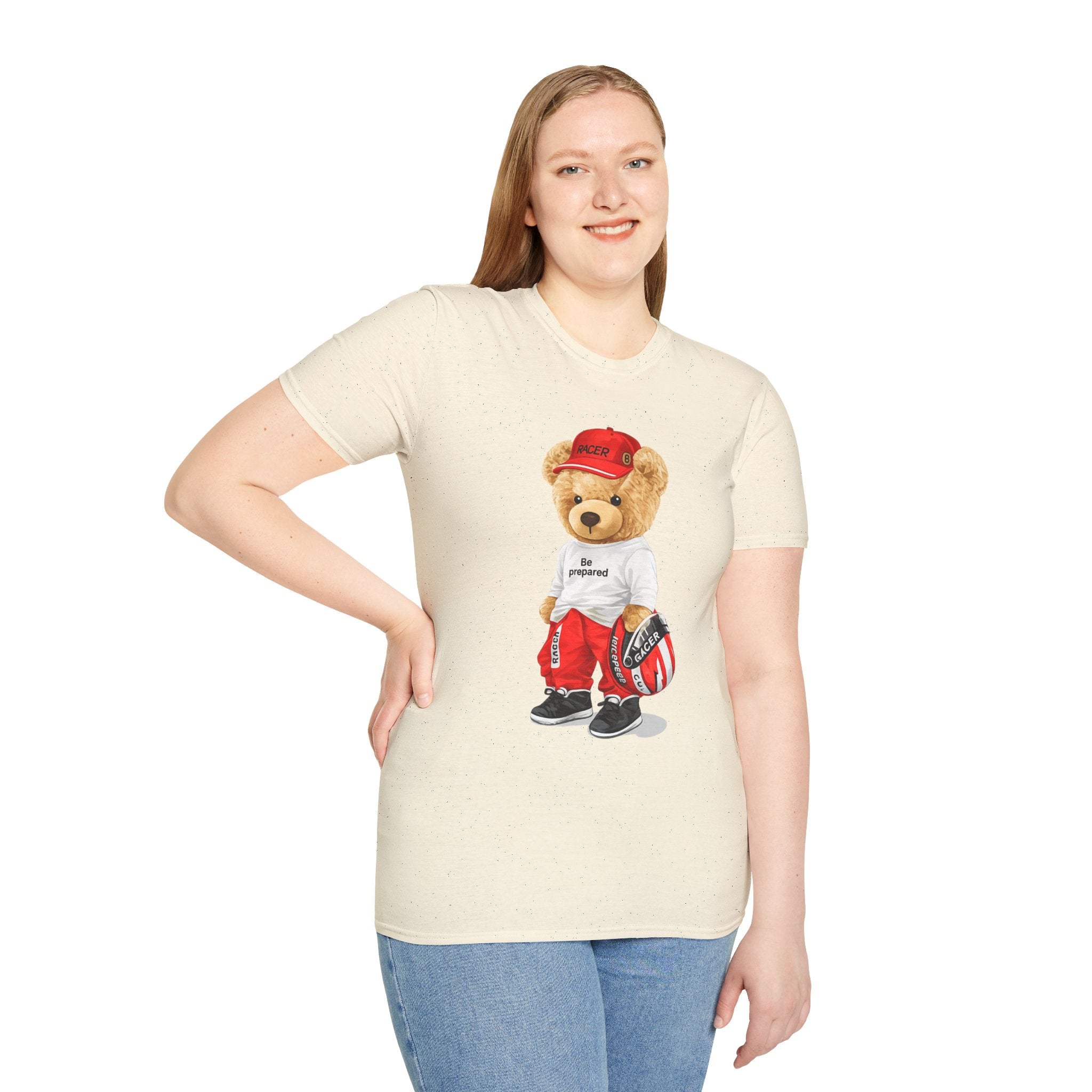 Cute Racing Teddy Bear T-Shirt