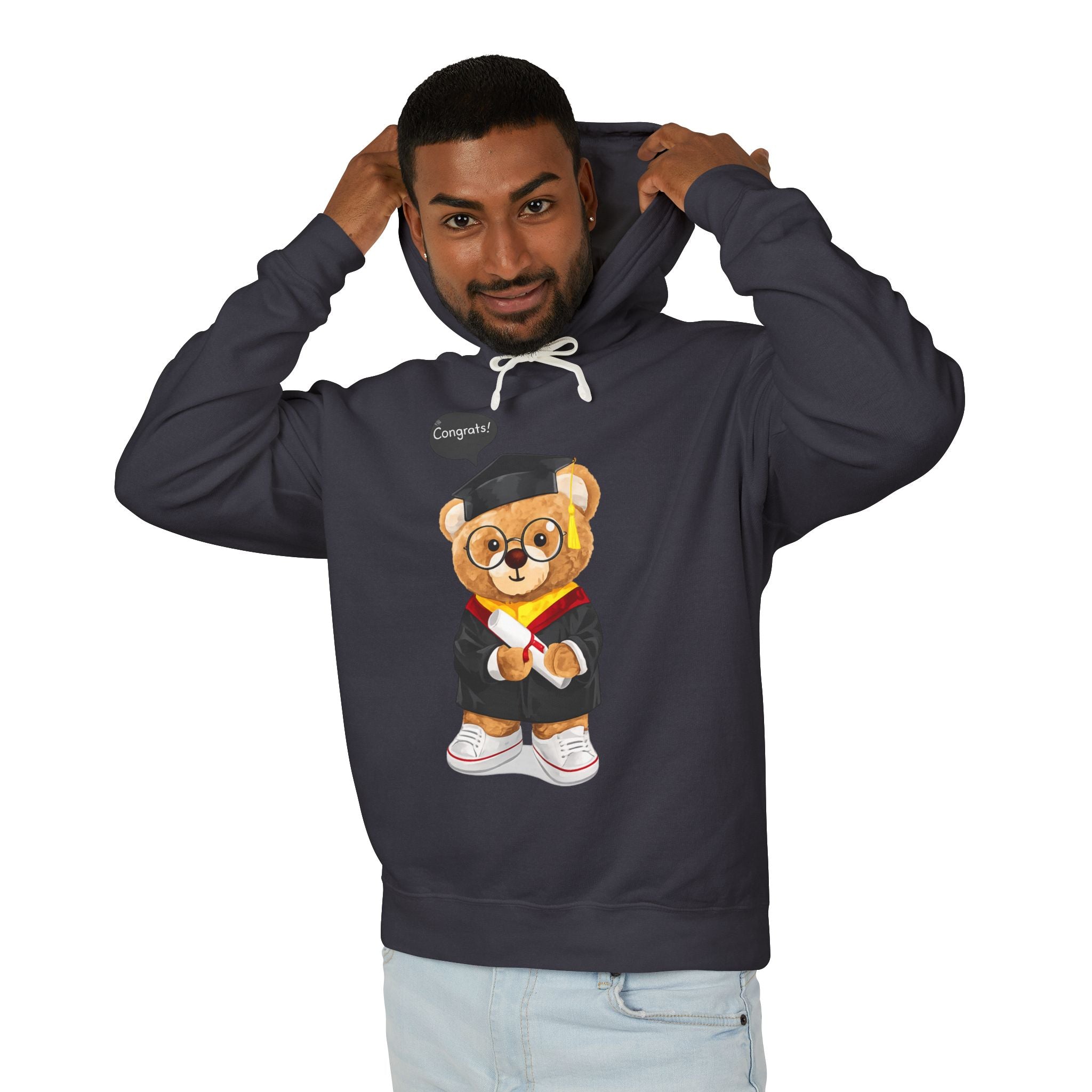 Graduation Teddy Bear Hoodie