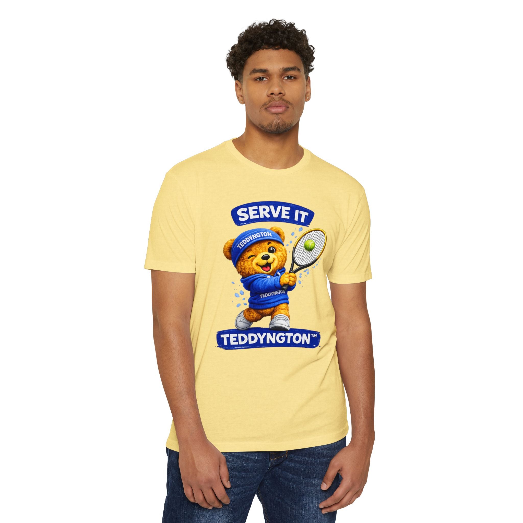 Serve It Teddington Tennis Bear T-Shirt