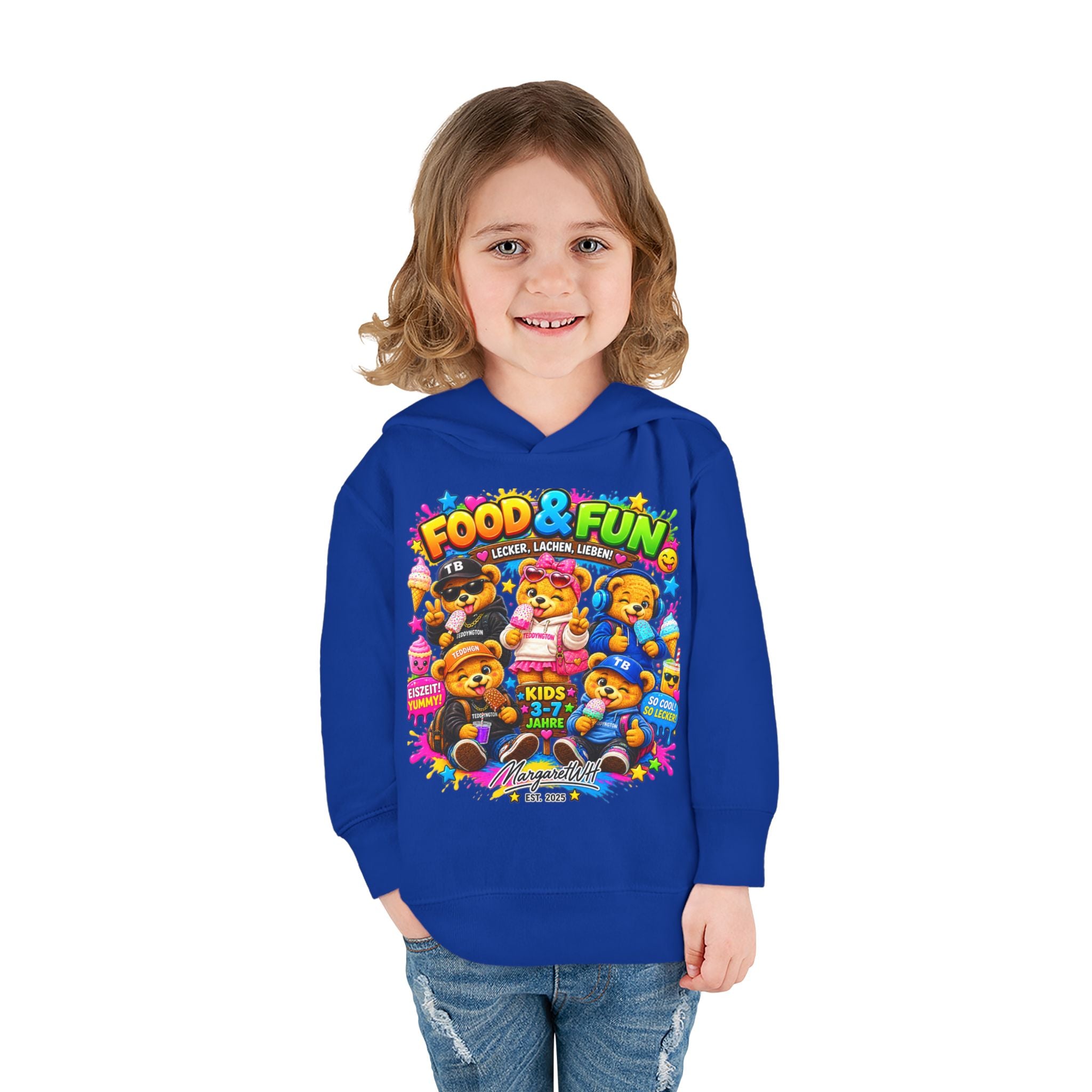 Teddyngton Food & Fun Kids Hoodie