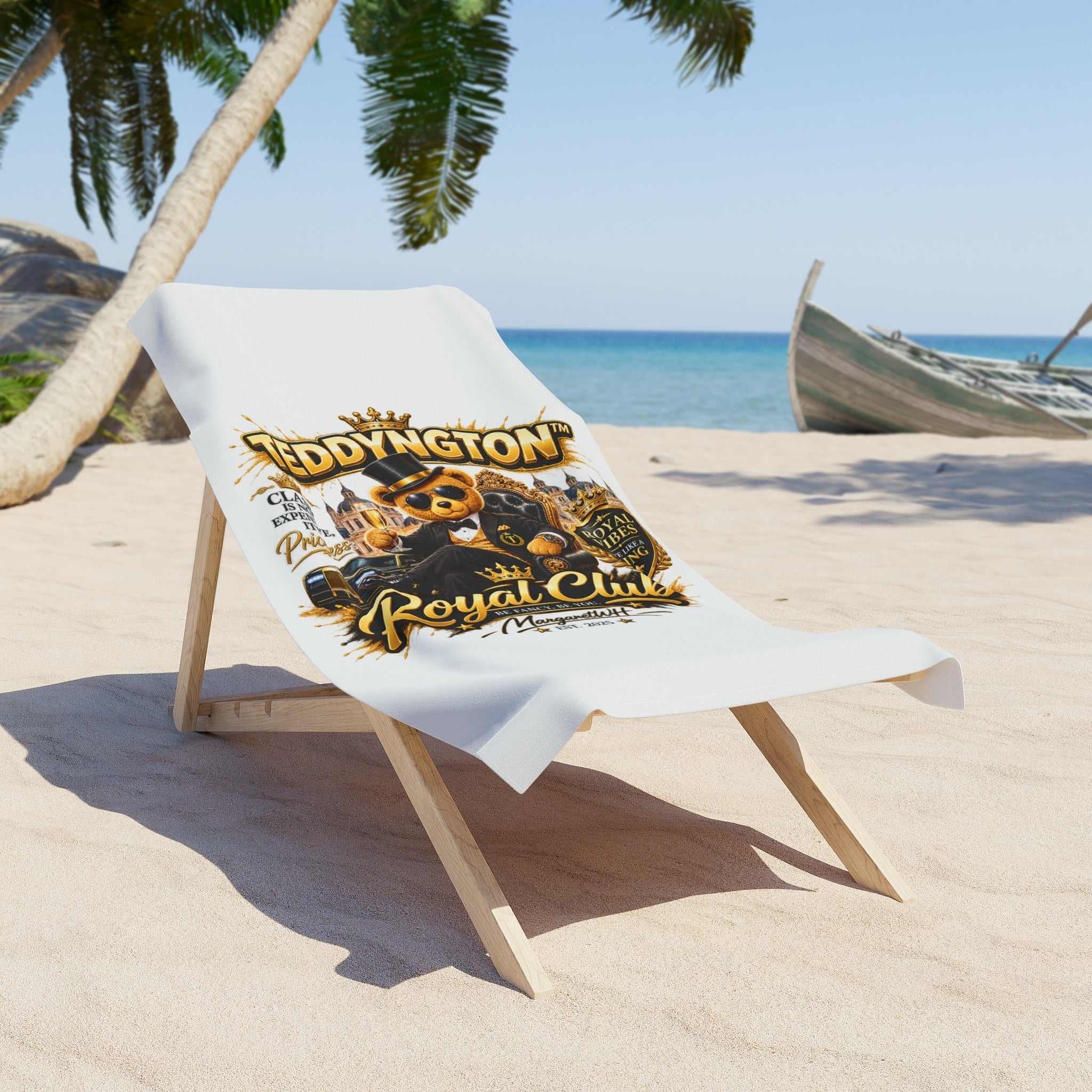 Teddyngton Royal Club Beach Towel