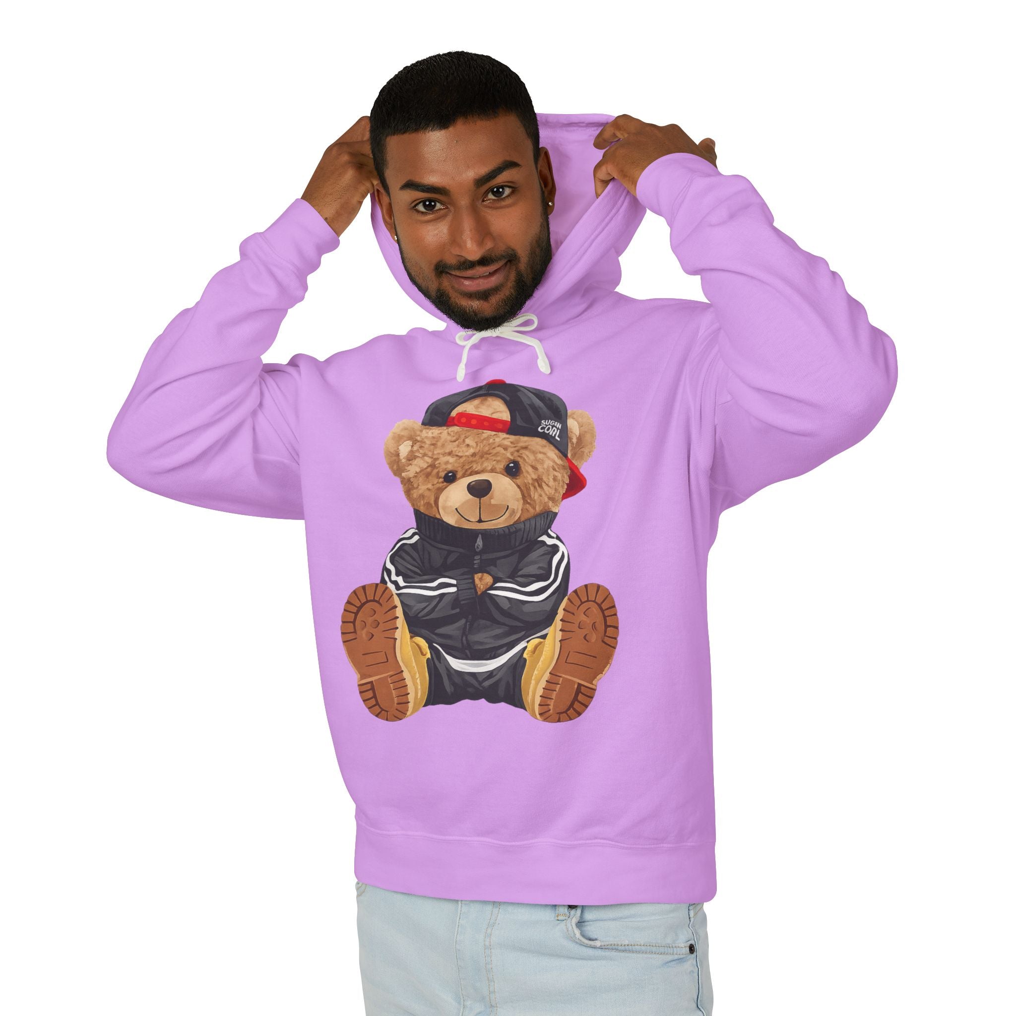 Urban Teddy Bear Streetwear Graphic Hoodie