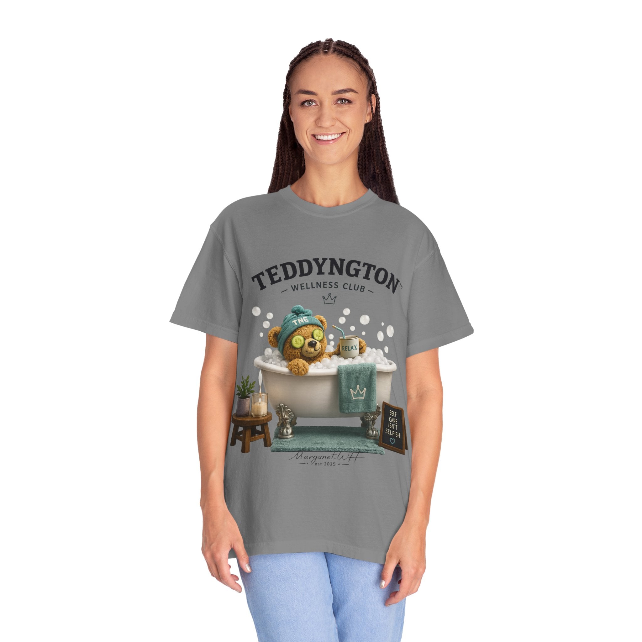 Teddyngton Wellness Club Self-Care T-Shirt