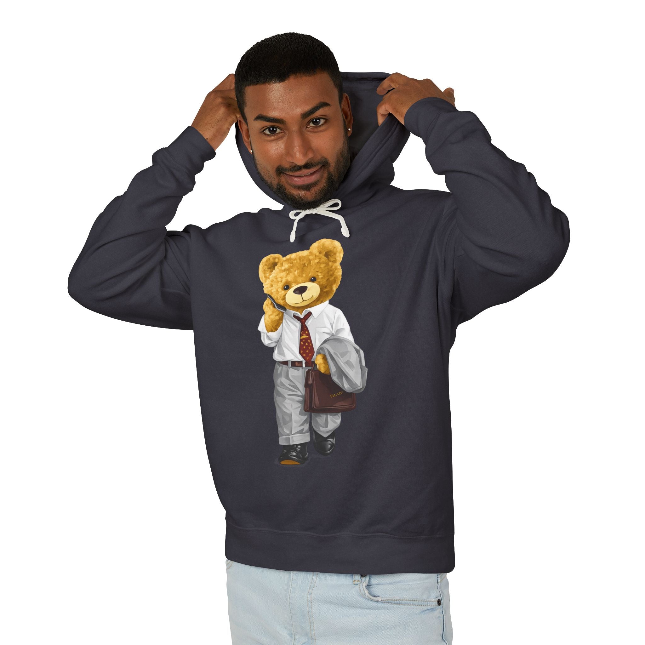 Business Teddy Bear  Hoodie